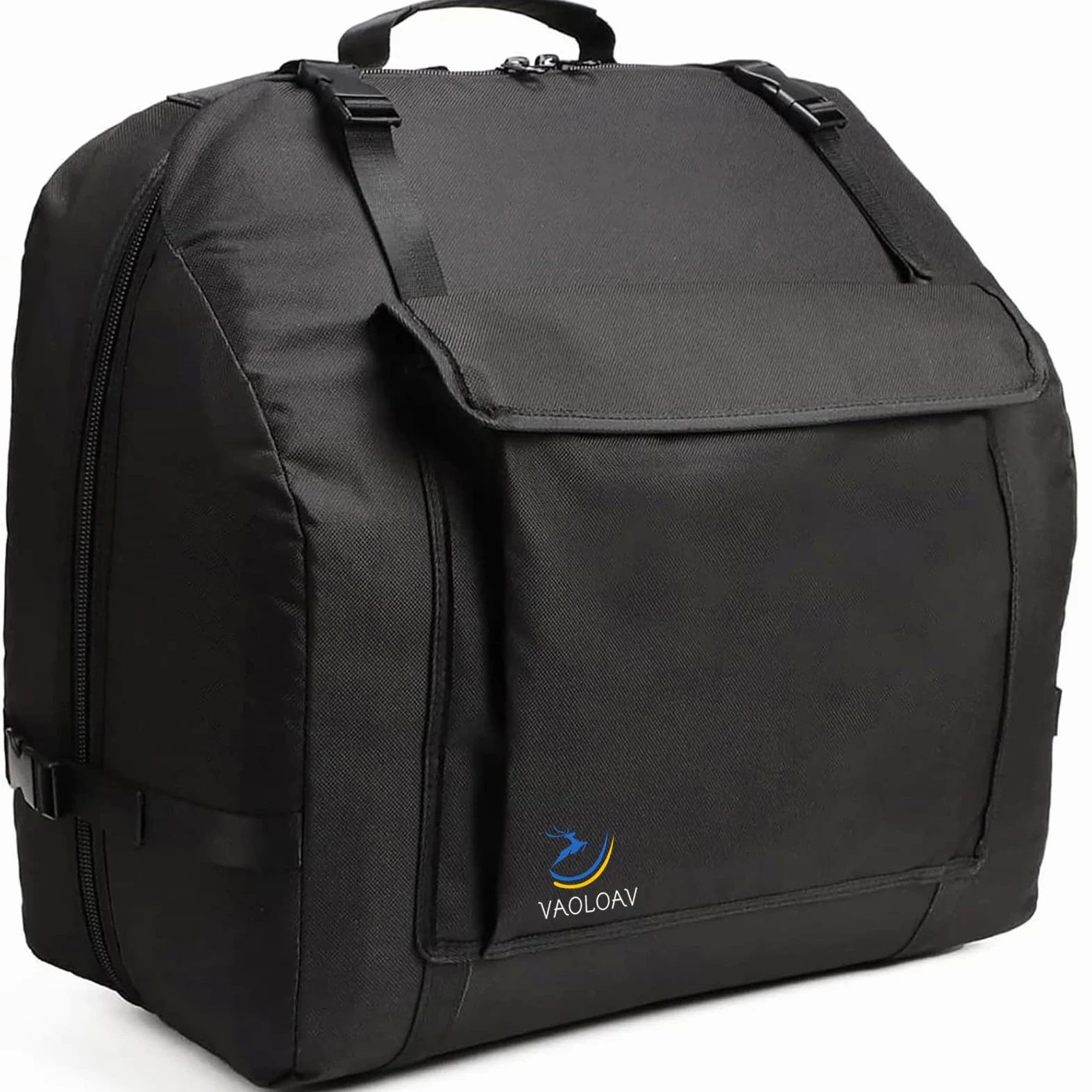 Borsa A Fisarmonica Per 120 Talla Grande Bassi Con Tracolla Regolabile + Scomparti Aggiuntivi, Custodia Protettiva Morbida