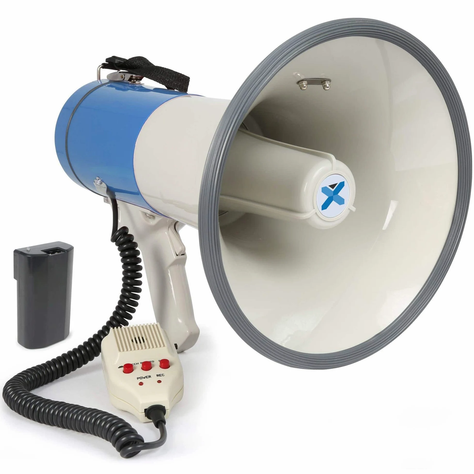 VONYX MEG065 megafono Esterno 65 W Blu, Bianco