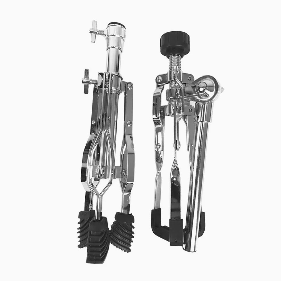 Supporto del Tamburo del Rullante, Supporto per Treppiede, Tambur Treppiede, Tamburi di Tamburi in Acciaio a Carbonio Accessori a Regolabili con Artigli Regolabili Garantisce una Presa