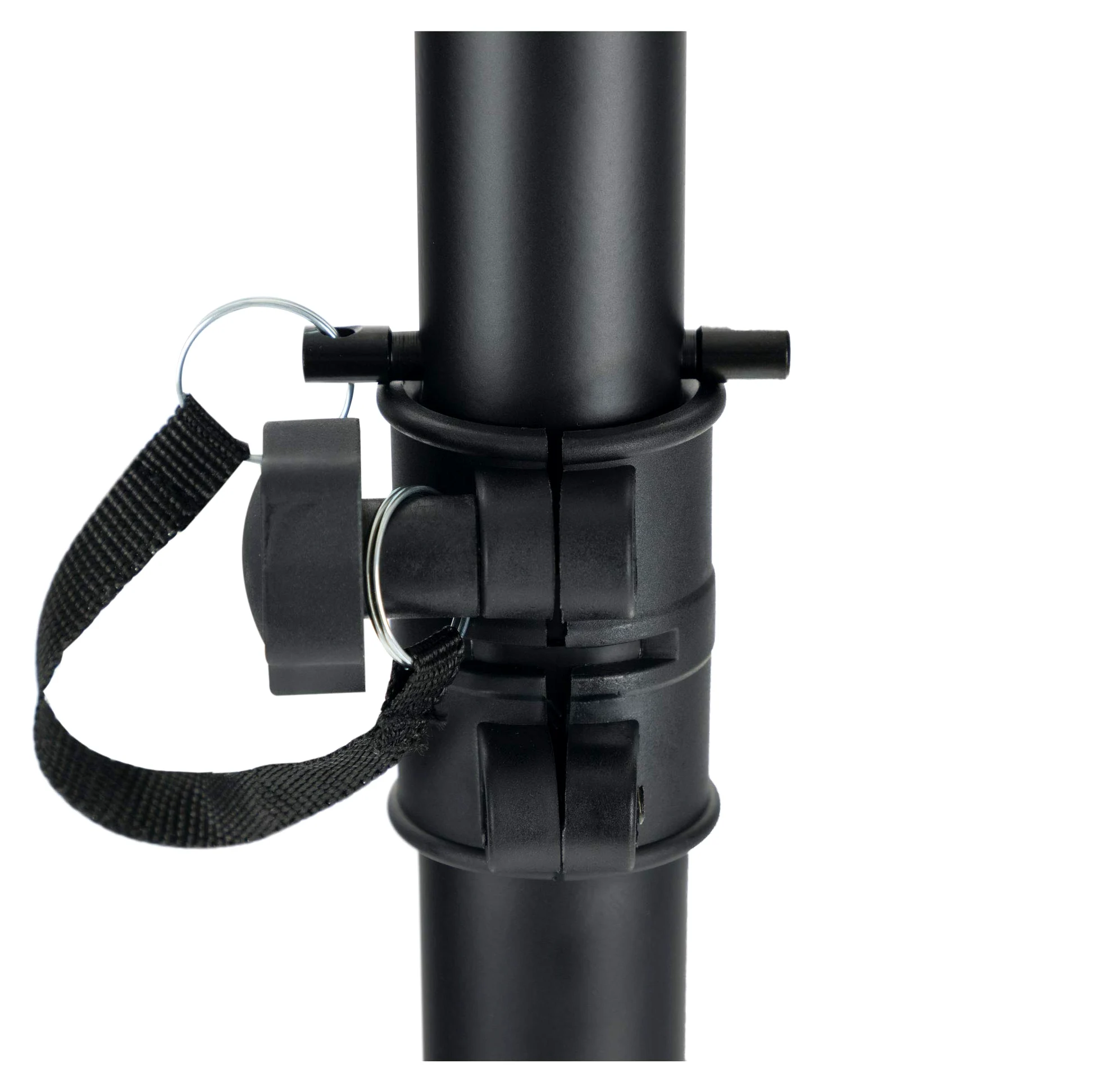 Pronomic SPS-5S Statore Per Casse In Acciaio Set Da 2 - Statore Basso In Acciaio - Ideale Per Line Array, Monitor E Amplificatori Acustici - Altezza Da 67 A 120 Cm - Solo 1,8 Kg - Nero