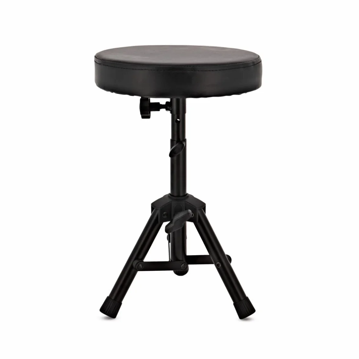 gear4music Sgabello Batteria Bambino Altezza 30 – 40 cm Nero