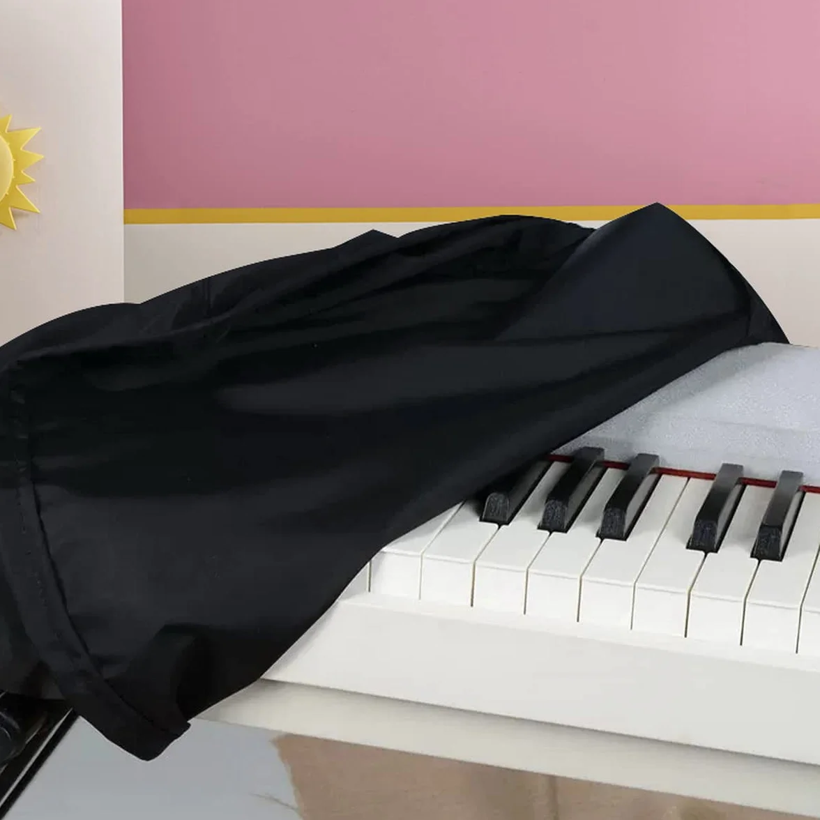 Copertura per Tastiera Pianoforte 88 Tasti, Custodia Tastiera con Coulisse Custodia Pianola per Proteggere Pianoforte Digitale Tastiera Elettronico (135 x 30 x 16 cm)