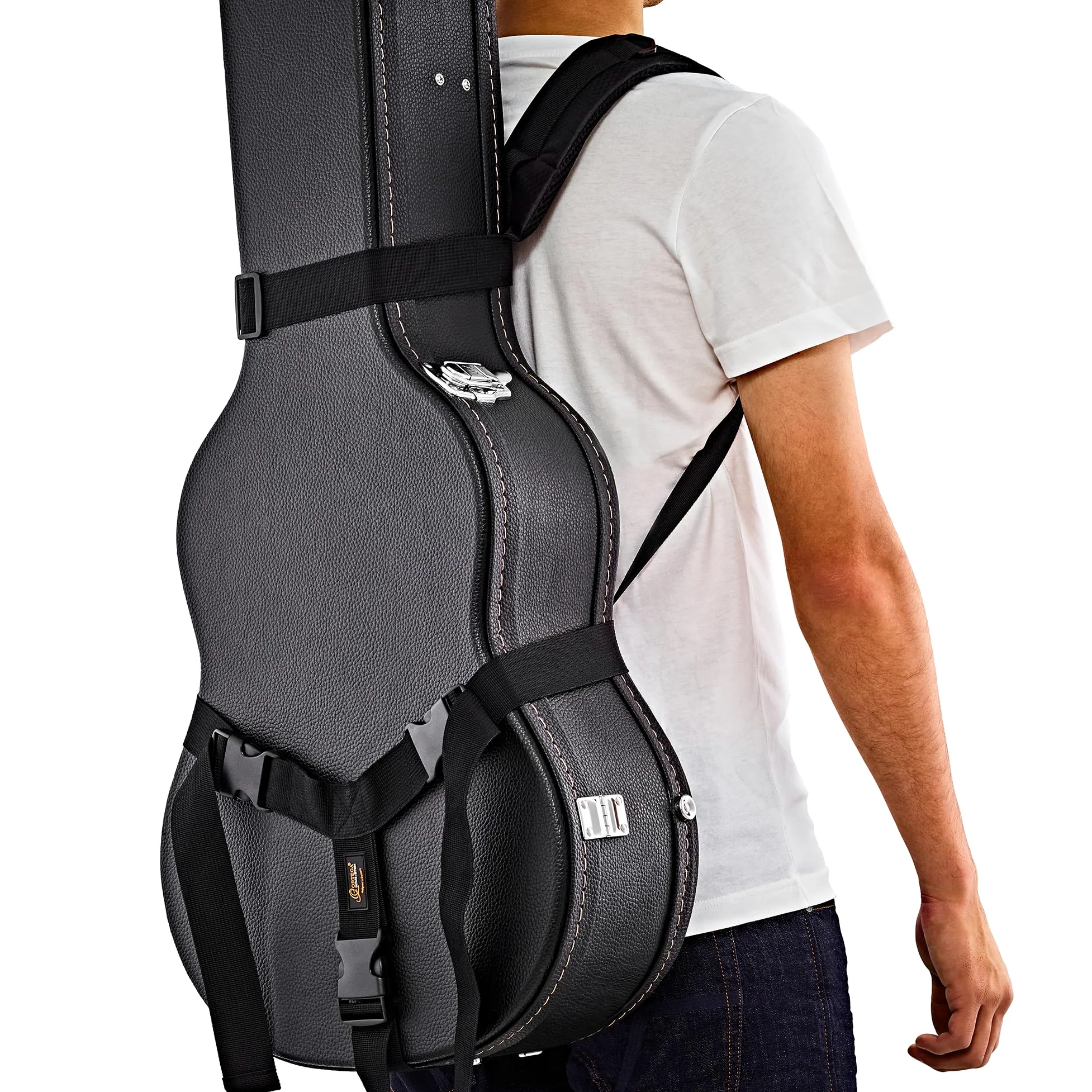 Ortega Guitars Back Pack - Tracolla Imbottita - per Custodie Sagomate e Gig Bags - NO Hardcase (OBPS)