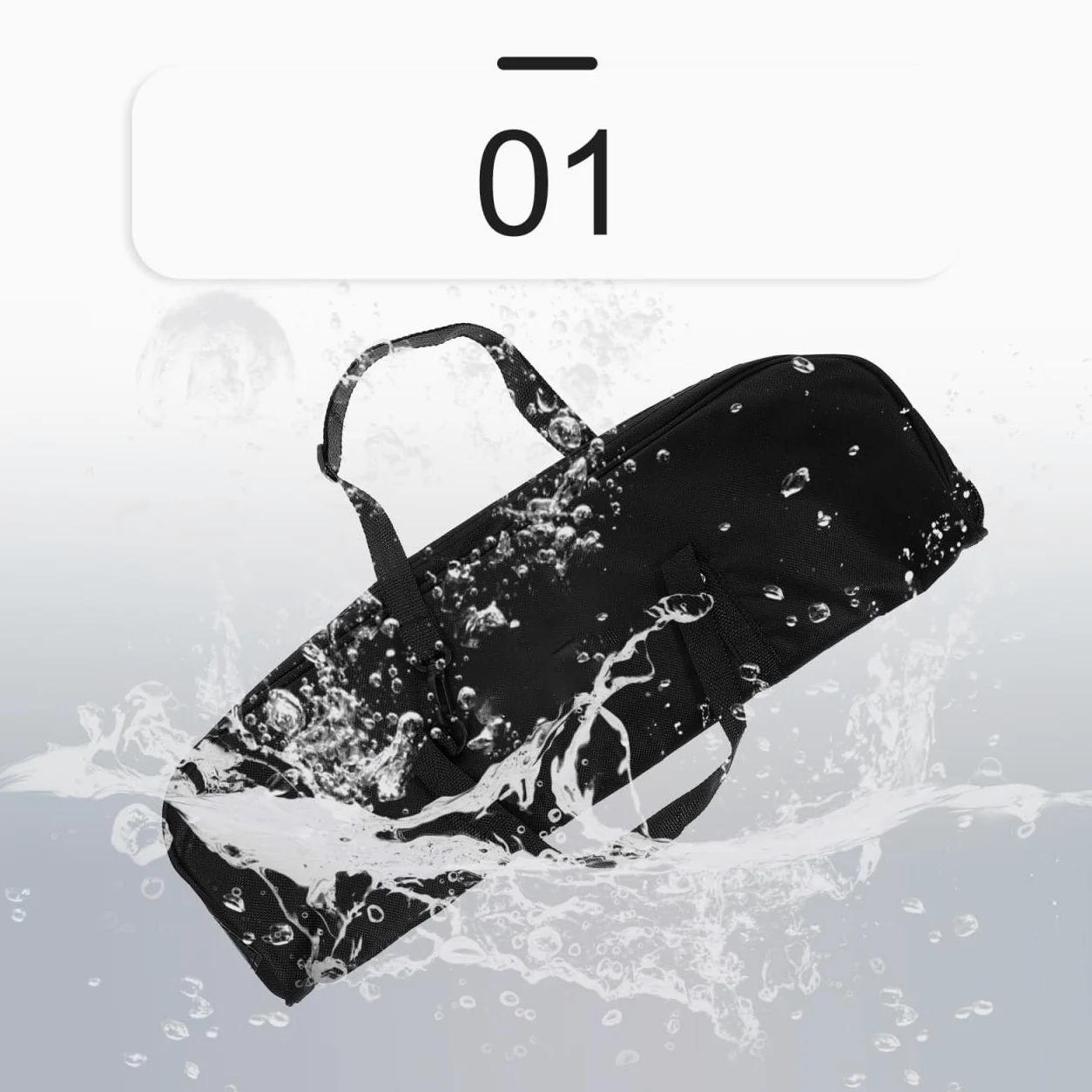 MAGICLULU Custodia Per Harmoniche Tasti Borsa Imbottita Porta Harmoniche Portatile Organizer Strumenti Musicali Nero