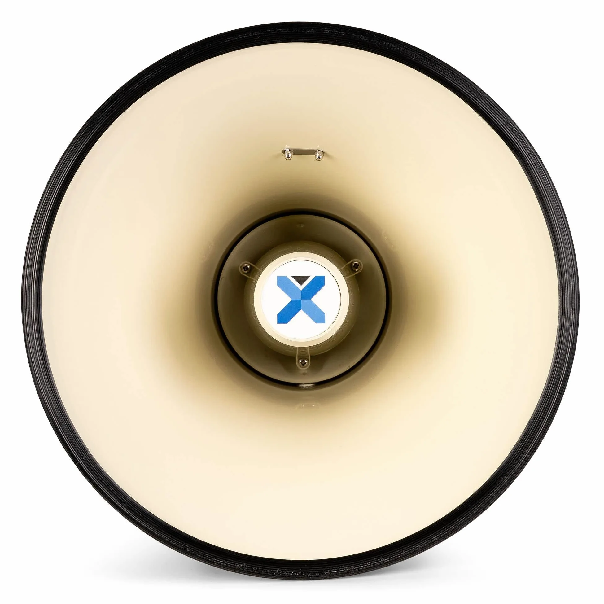 Vonyx MEG150 - Megafono professionale da 150 W con batteria ricaricabile, sirena e microfono, Bluetooth, funzione di registrazione, portata fino a 2000 metri, USB, SD, MP3 e AUX, cinghia, colore beige