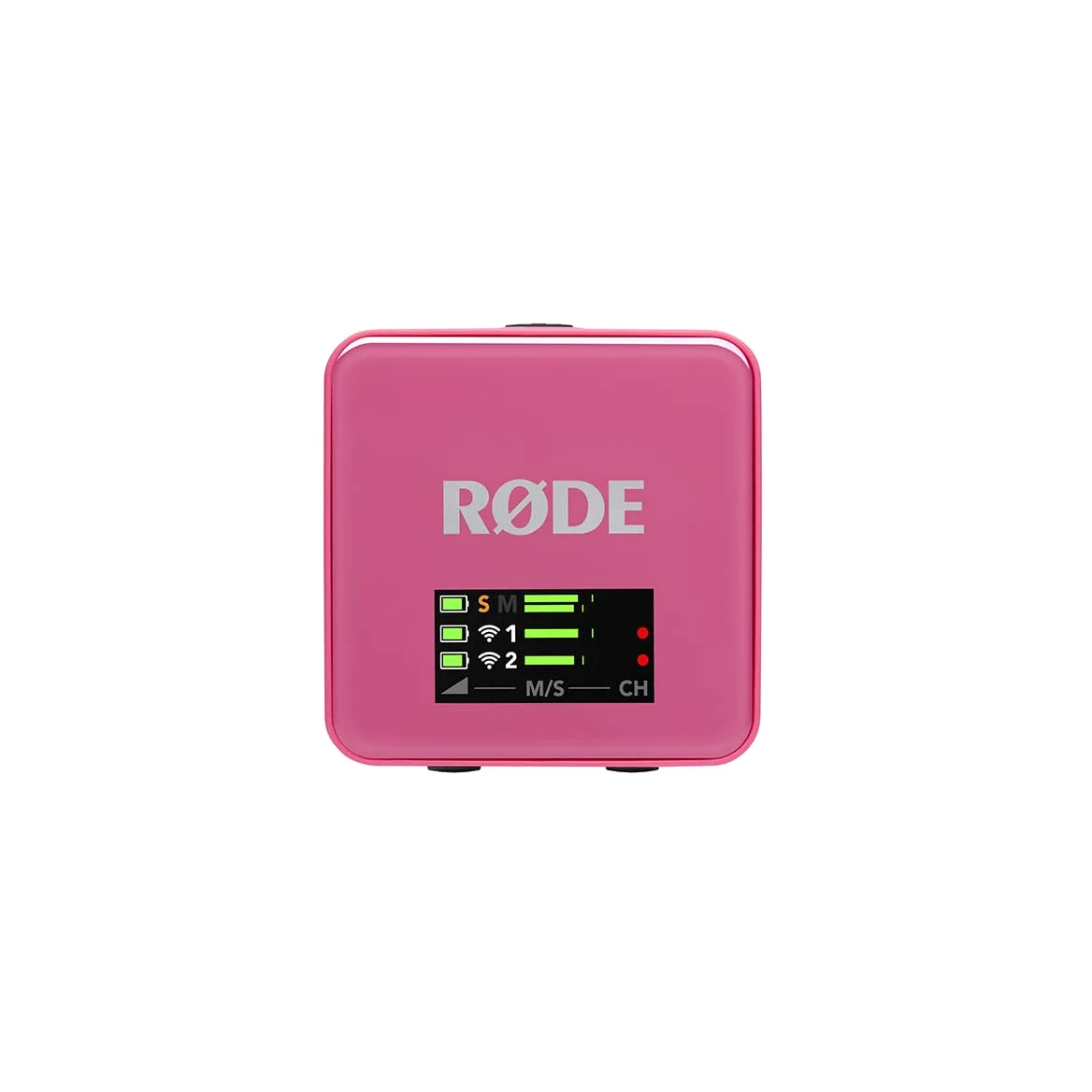 RØDE Wireless GO (Gen 3) – Microfono wireless compatto – Audio cristallino, registrazione a 32 bit float, controllo automatico del livello, per telefoni, fotocamere e computer (Rosa)