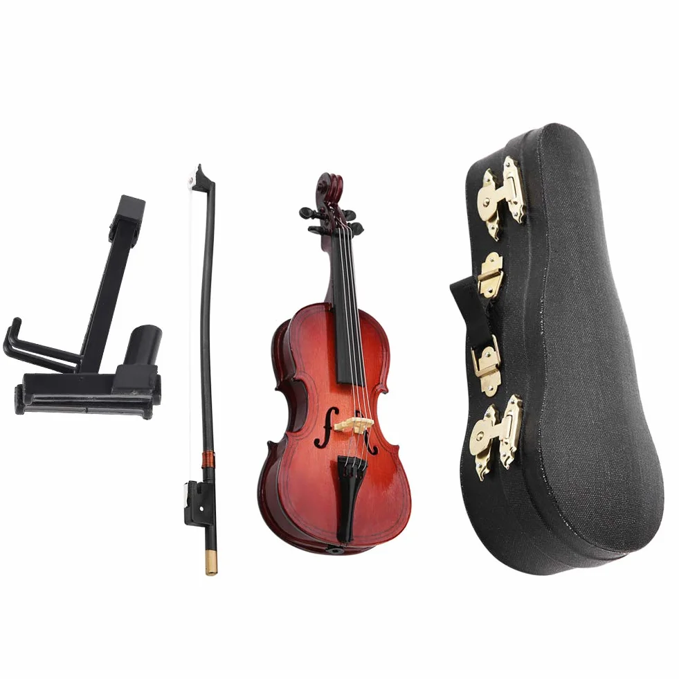 Modello di violoncello in Miniatura Modello di violoncello in Legno 14cm Strumento Musicale per casa delle Bambole Ornamenti Artigianali per Artigianato Ornamento per casa da caffè