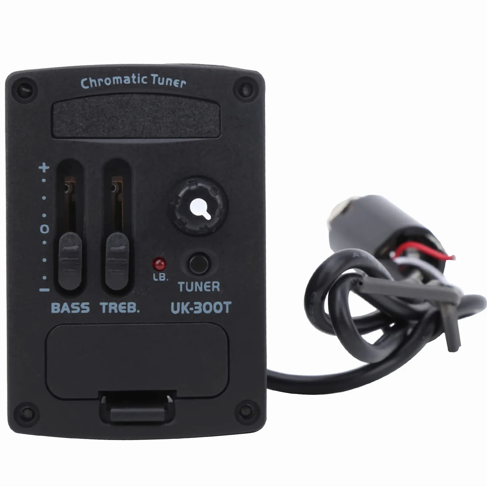 Ukulele Accessori, 2 Band EQ Amplificatore Equalizzatore Preamplificatore Pickup, for Ritiro, Pratica, In Registrazione