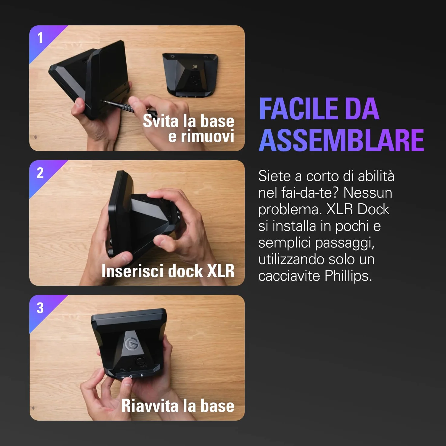 Elgato XLR Dock – Per Stream Deck +, interfaccia microfono da XLR a USB, mixer audio personalizzabile, guadagno di 75 dB/alimentazione phantom/Clipguard – Mac/PC, Stream Deck non incluso