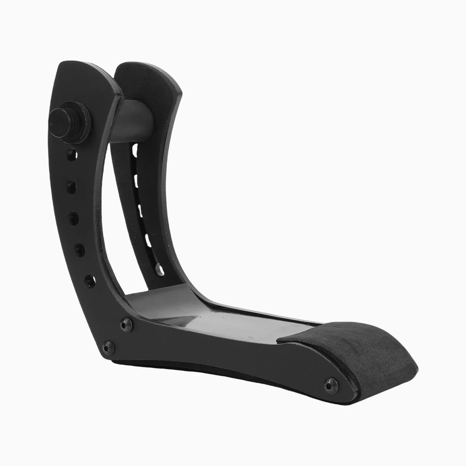 Supporto per Chitarra, Supporto Regolabile in Altezza a 6 Posizioni Universale per Chitarre Elettriche di Spessore 35-55 Mm, da Viaggio in Acrilico Piccolo Singolo, Ideale per per Chitarra