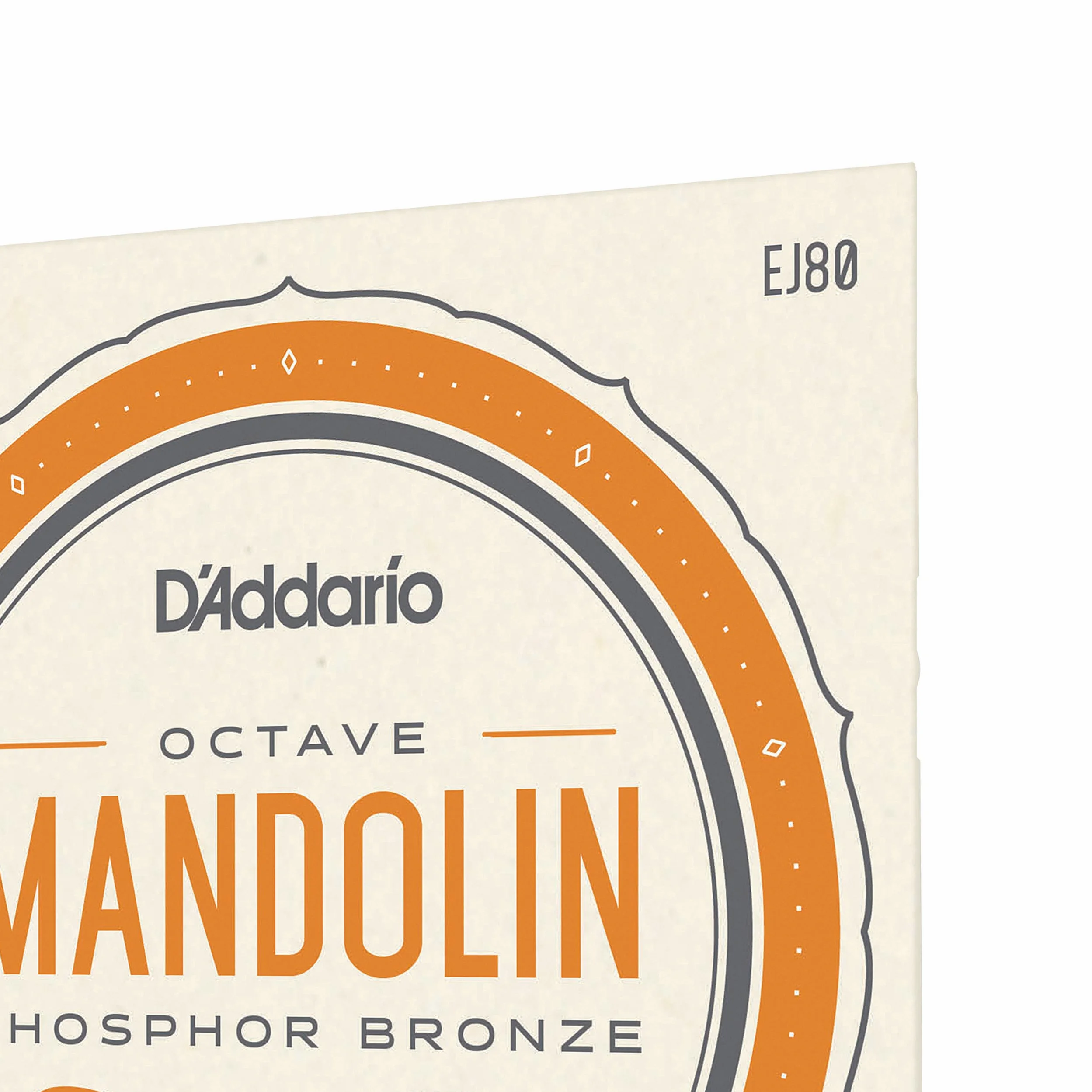 D'Addario EJ80 Phosphor Bronze Set per Mandolino Octave, Tensione Media, 12-46