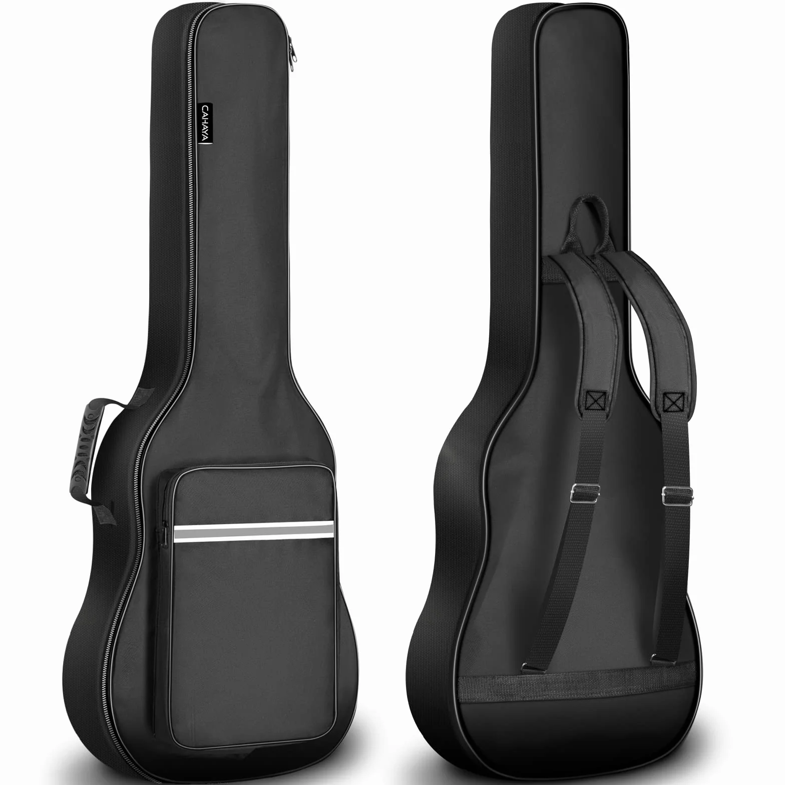 CAHAYA Borsa per Chitarra Classica con Tasca Frontale Grande per Spartiti Custodia per Chitarra Classica Moedllo CY0288