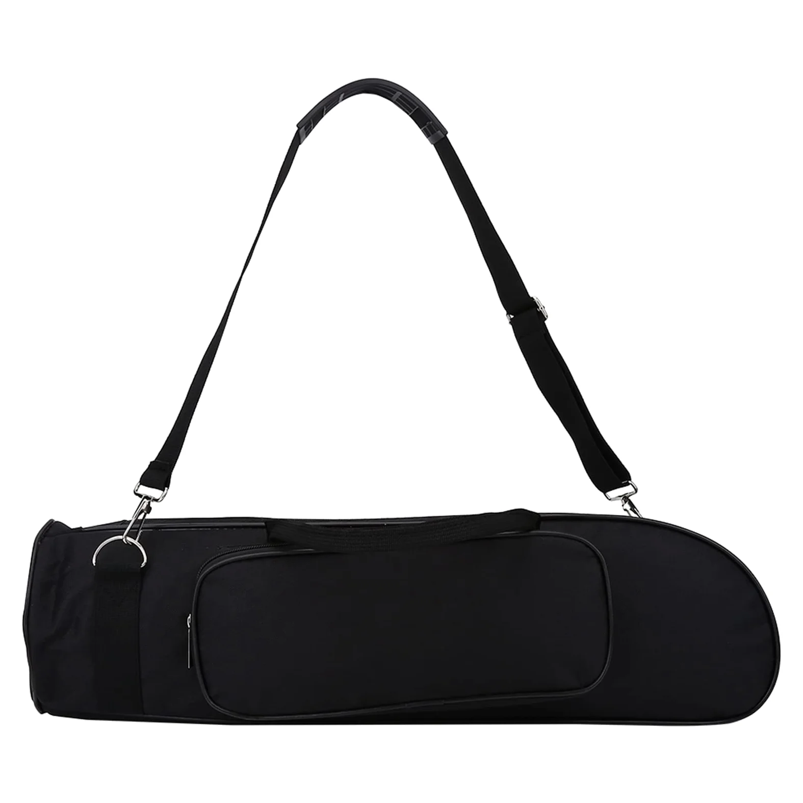 Borsa per tromba, Borsa per tromba imbottita in tessuto Oxford, Custodia piccola per tromba Borsa per tromba Custodia impermeabile per tromba addensata con tracolla (Nero)