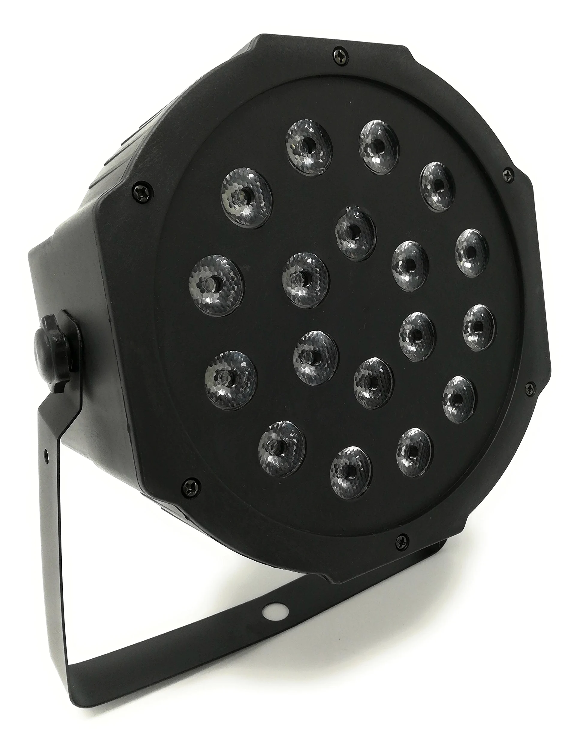 TEMPO DI SALDI Faro Rgb 18W Faretto 18 Led Vari Colori Discoteca Sensore Sonoro Luce Colorata