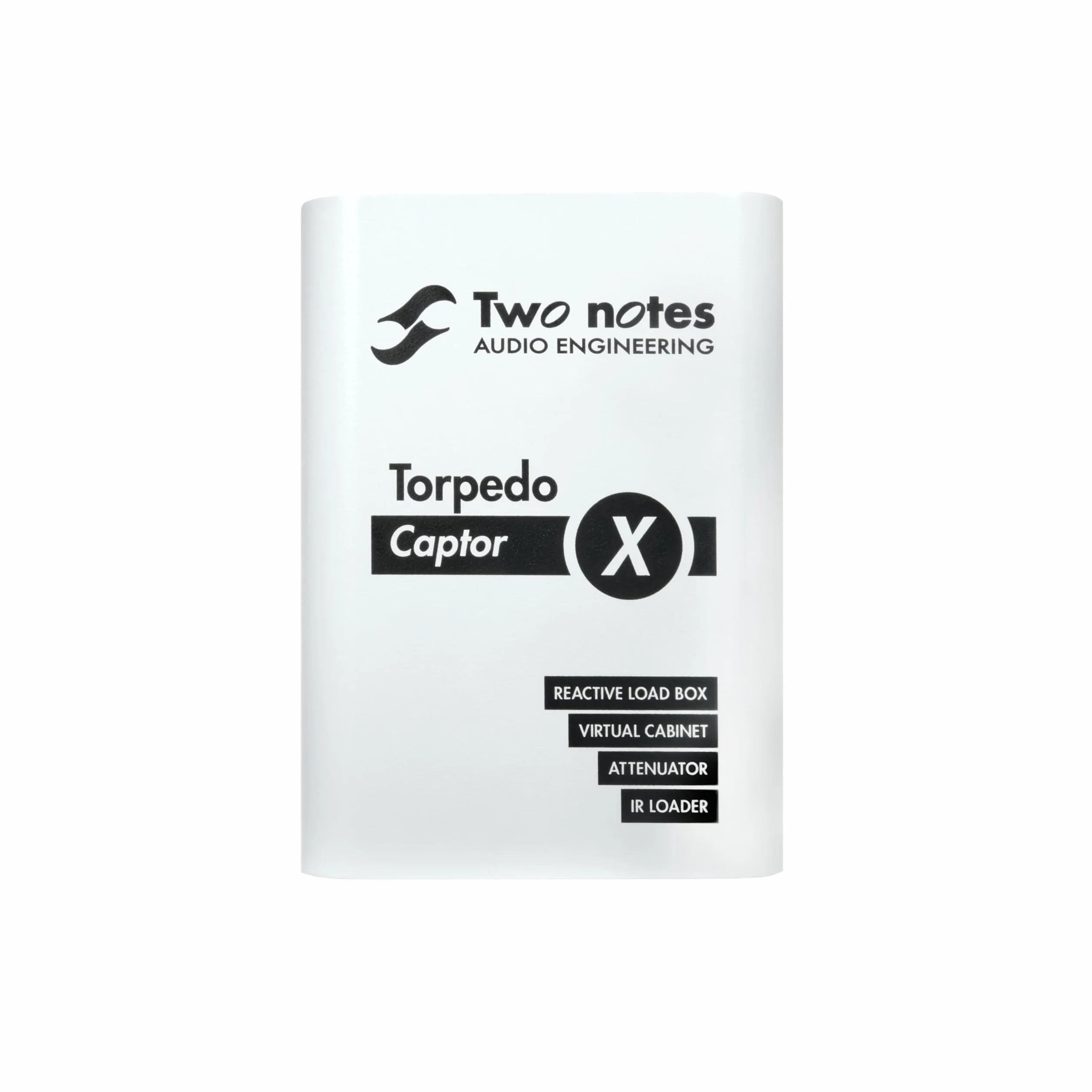 Two Notes - Torpedo Captor X - Load box, attenuatore, Simulatore, IR loader e Stereo Expander
