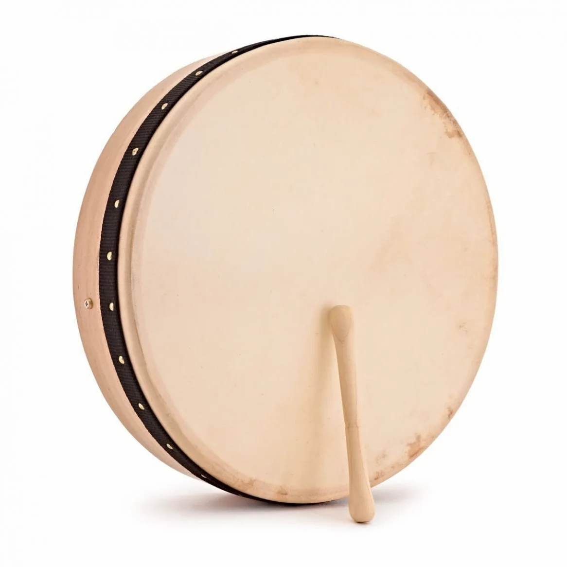 Gear4music Bodhran 18 pollici - Tamburo a cornice irlandese con borsa e battente