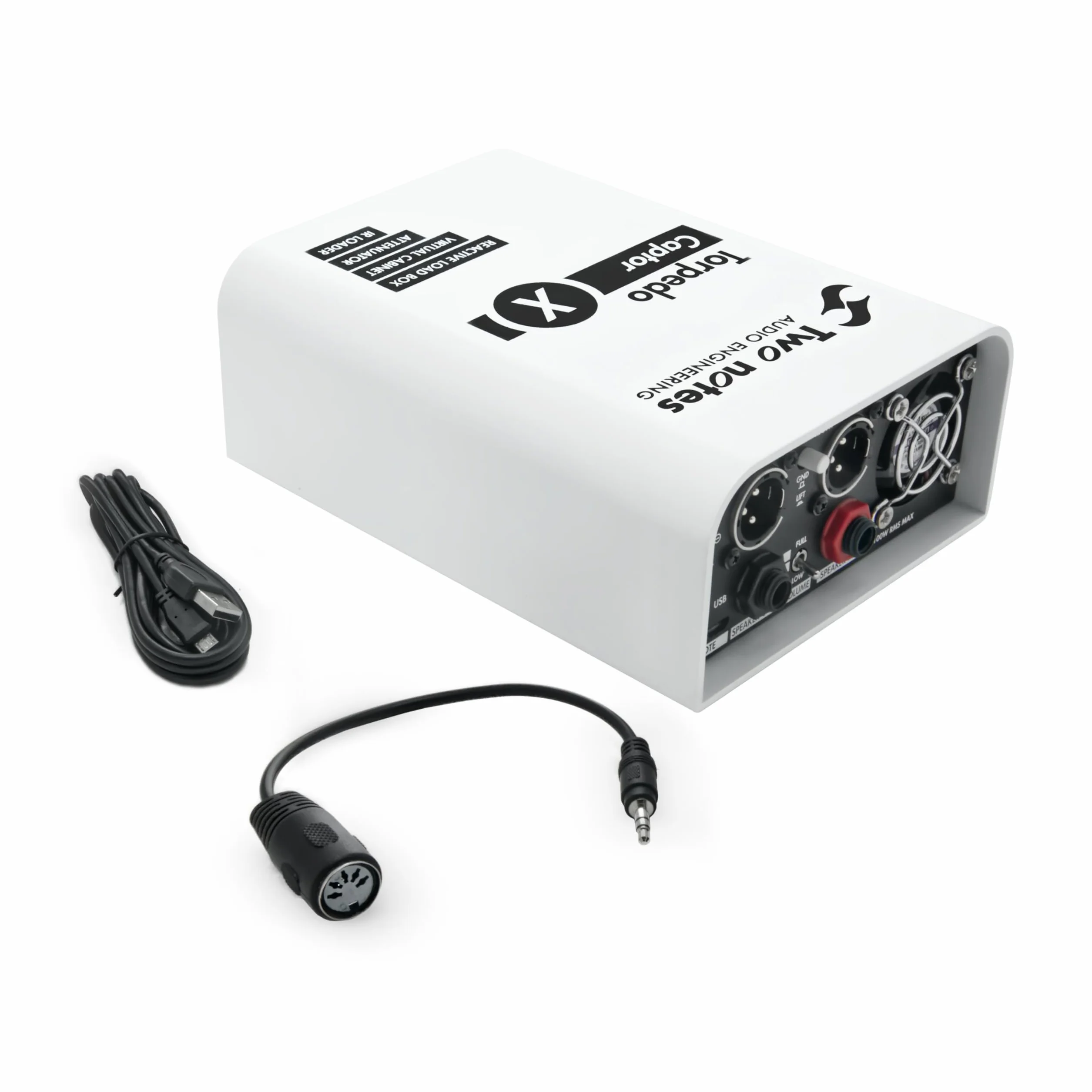 Two Notes - Torpedo Captor X - Load box, attenuatore, Simulatore, IR loader e Stereo Expander