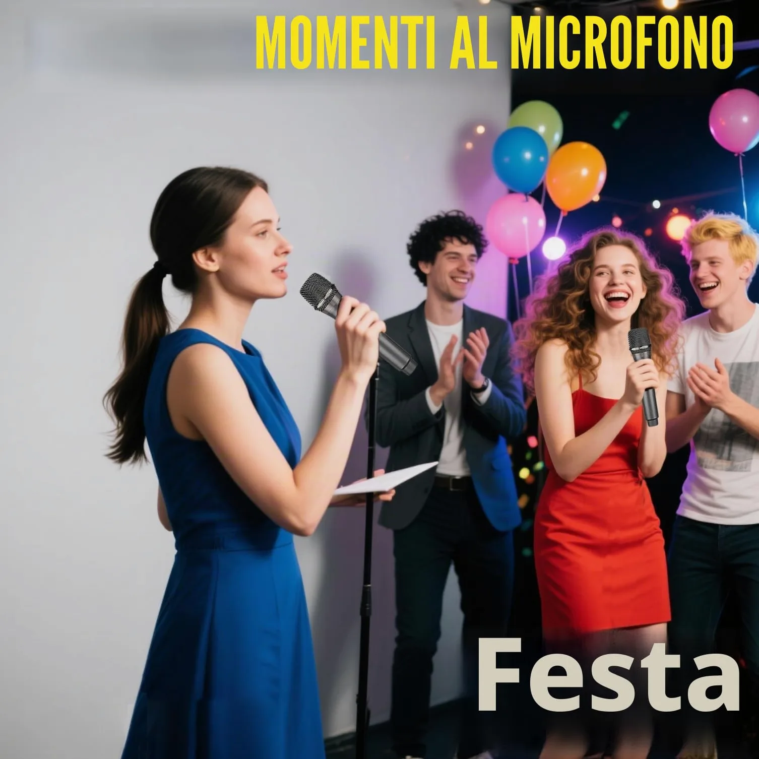 Sistema microfono portatile wireless professionale con ricevitore ricaricabile e uscita da 3,5 mm, frequenza fissa, per DJ, eventi in chiesa e karaoke (68)