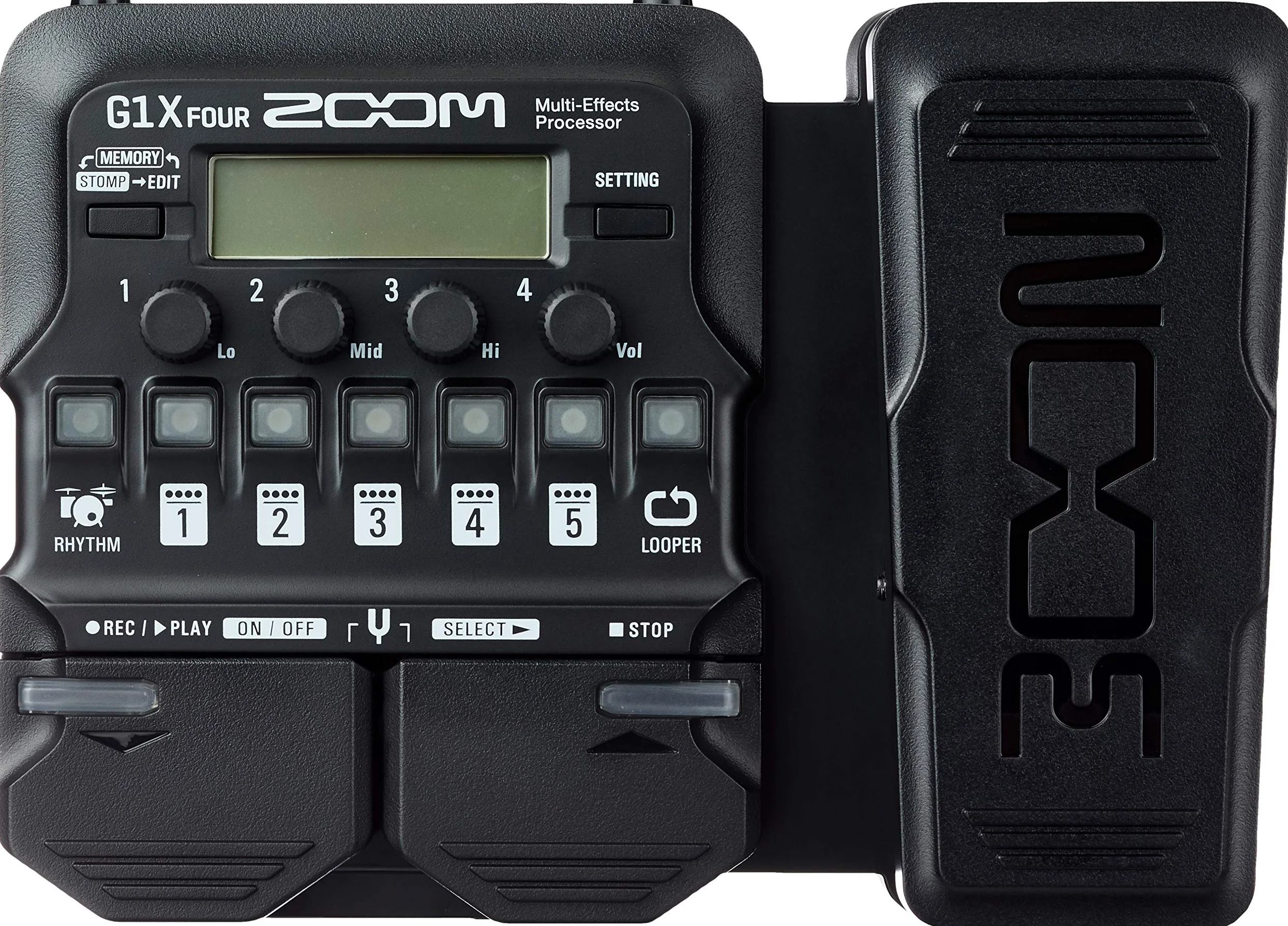 Zoom - G1X FOUR - pedaliera multieffetto, amp-simulator per chitarra con pedale d'espressione