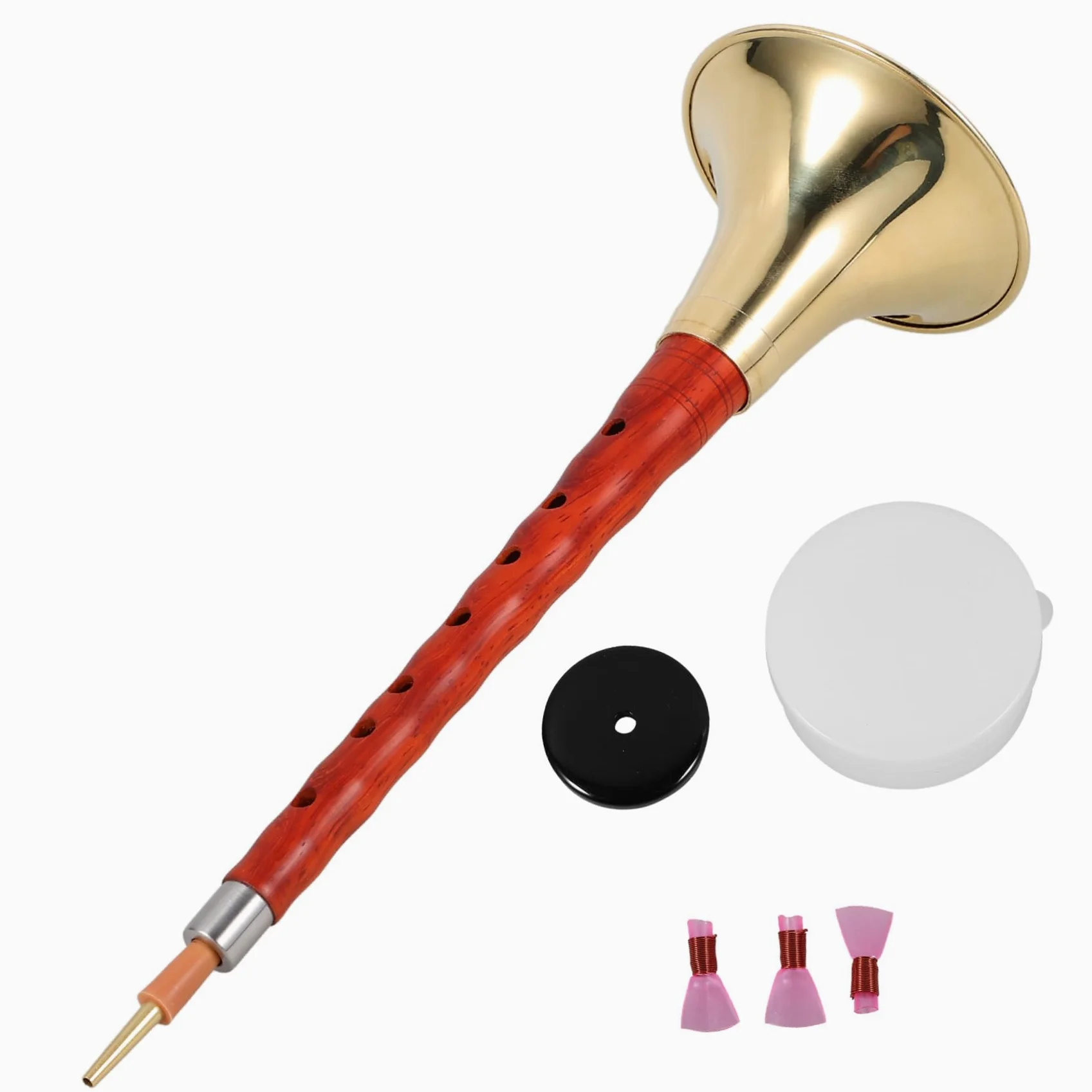 Strumento Musicale Suona Cinese in Legno di Palissandro G, Set Professionale per Principianti e Studenti, Tradizionale e Leggero, Facile da Trasportare da Suonare Colore Casuale
