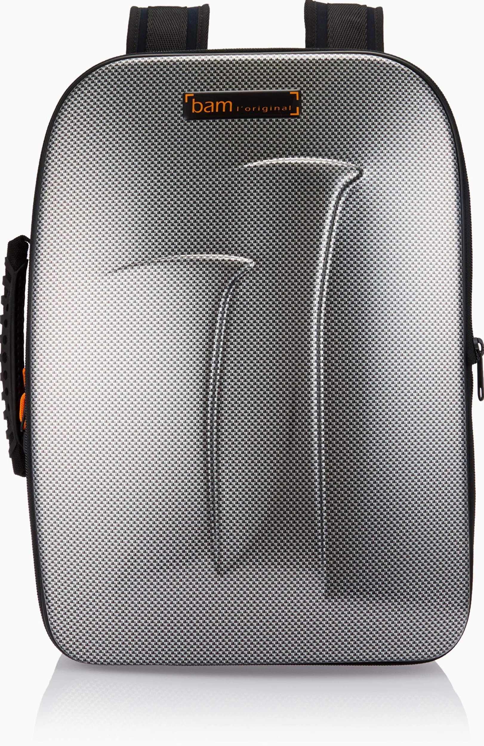Clarinetti BAM Astuccio 2 chiari SIB/LA NEW TREKKING ASPECT SILVER CARBONIO Custodie e custodie clarinetti