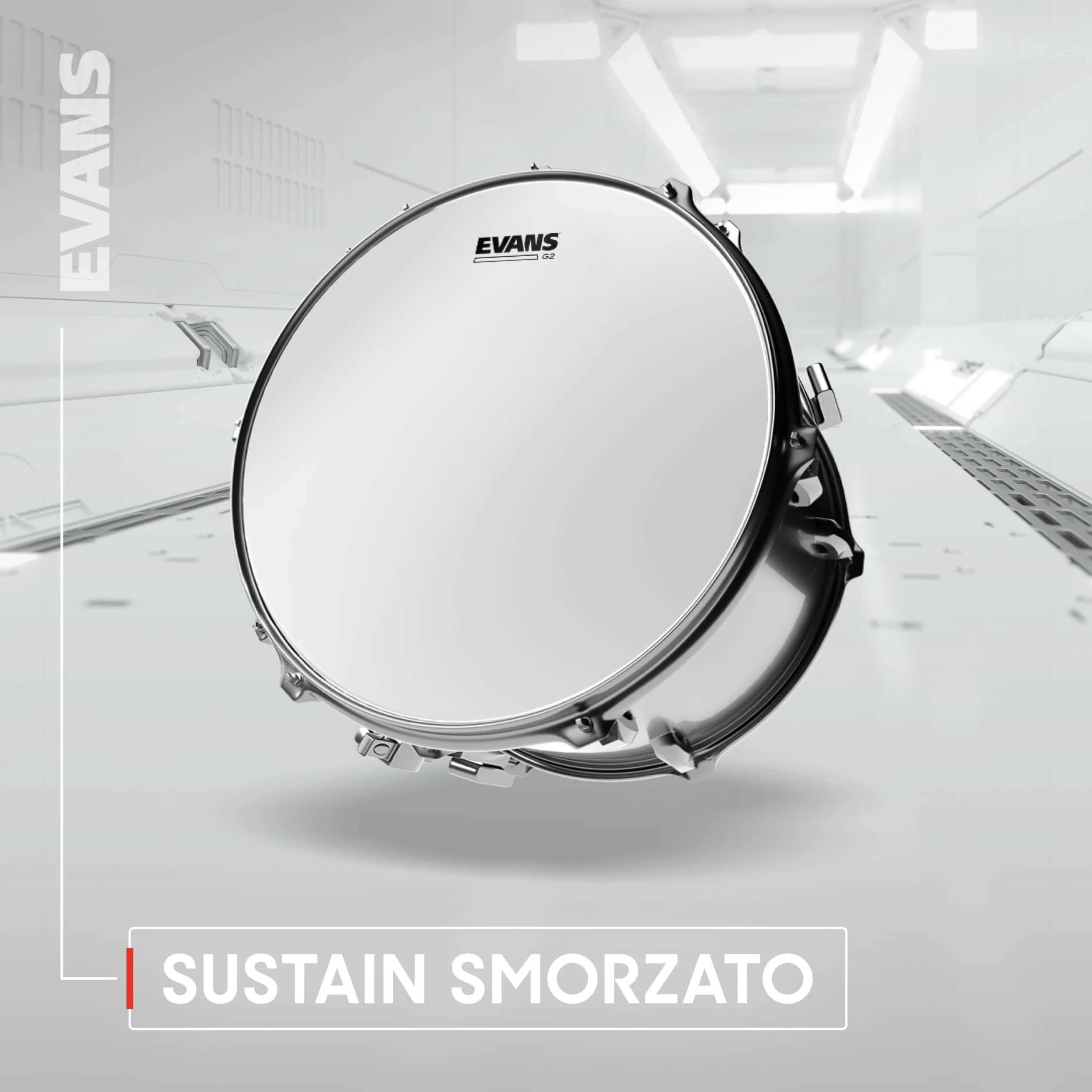 EVANS TT12G2 Pelle per Rullante/Tom/Timpano da 12" Trasparente