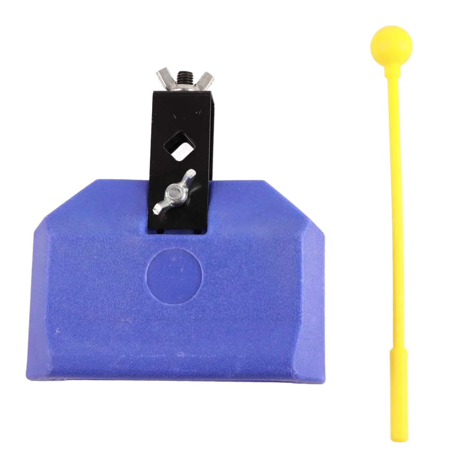 Set di Batteria Latina Blu Ecologica, Strumento a Percussione con un Suono Inconfondibile per Tutti gli Stili Musicali, Morsetto e Supporto Integrati, per il Fissaggio di