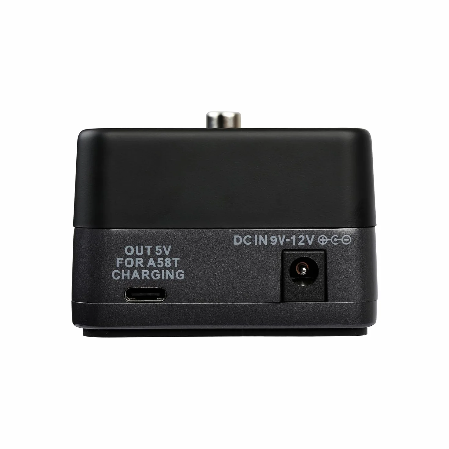 Xvive - P58 - Sistema a Pedale Wireless per Chitarra Basso Acustica - Trasmettitore a 5,8 GHz e ricevitore a pedale con accordatore cromatico, compatibile con pickup attivi o passivi piezoelettrica
