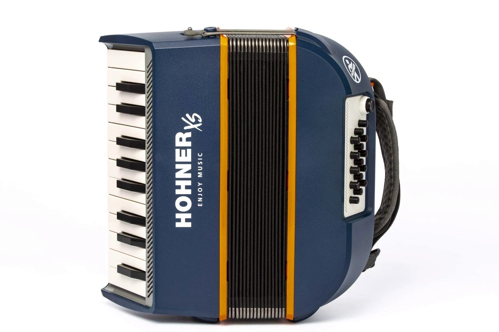 Hohner XS Child - Fisarmonica per bambini, tasti pianoforte, con custodia