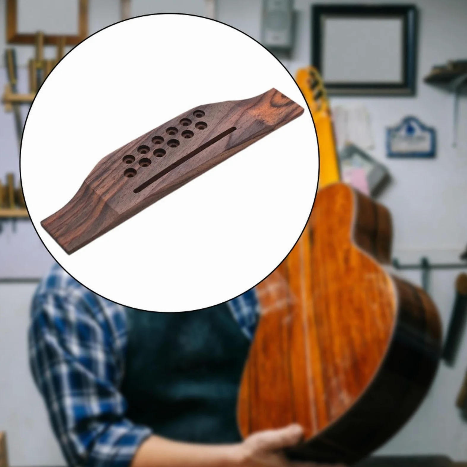 Manutenzione Del Ponte per Chitarra Acustica a 12 Corde: Installazione E Sostituzione Semplici (in Legno)
