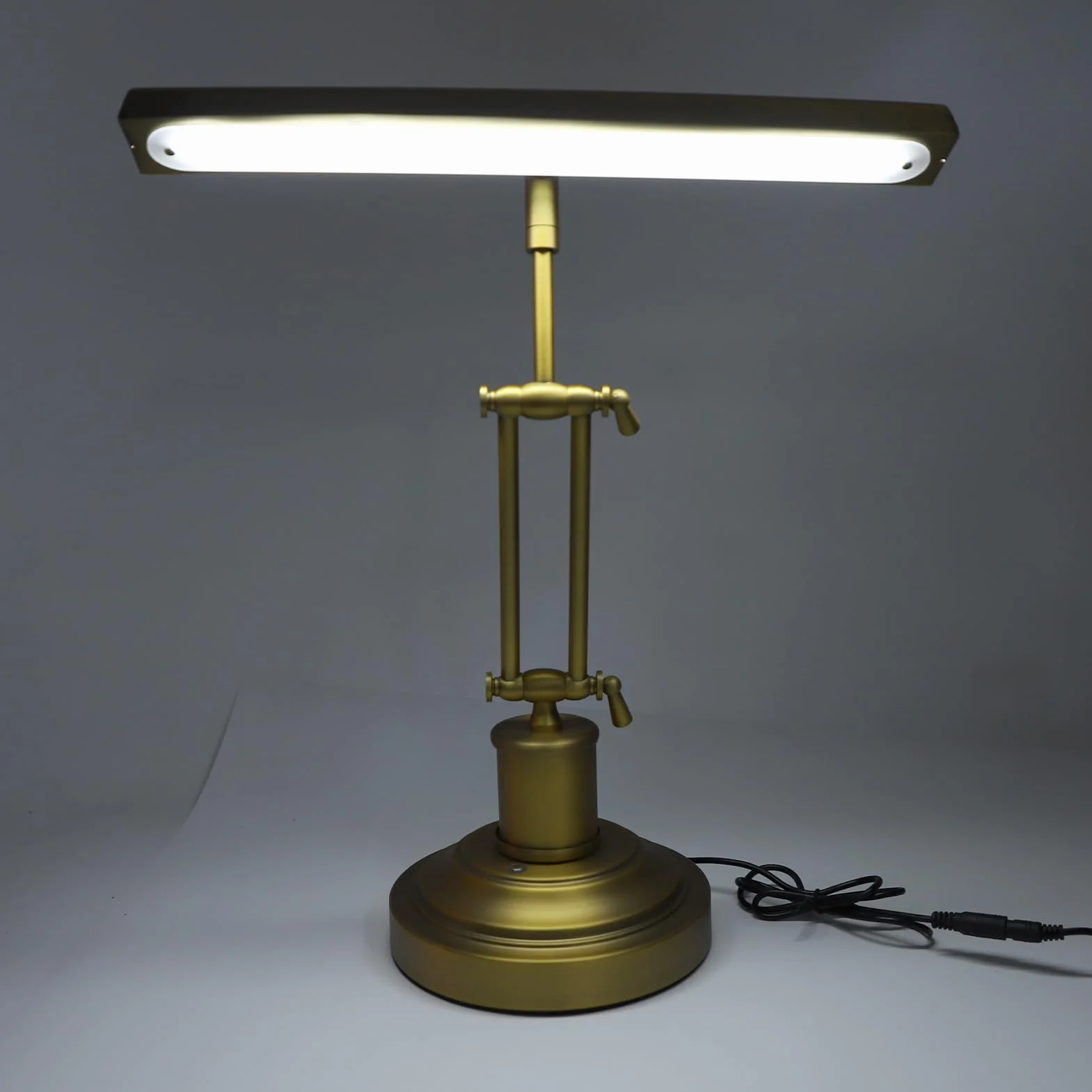 Lampada da Pianoforte per Pianoforte Verticale, Lampada da Tavolo a LED da 12 W con luminosità Regolabile da 3000K a 6000K, Luce per Leggio per Pianoforte, (Spina europea)