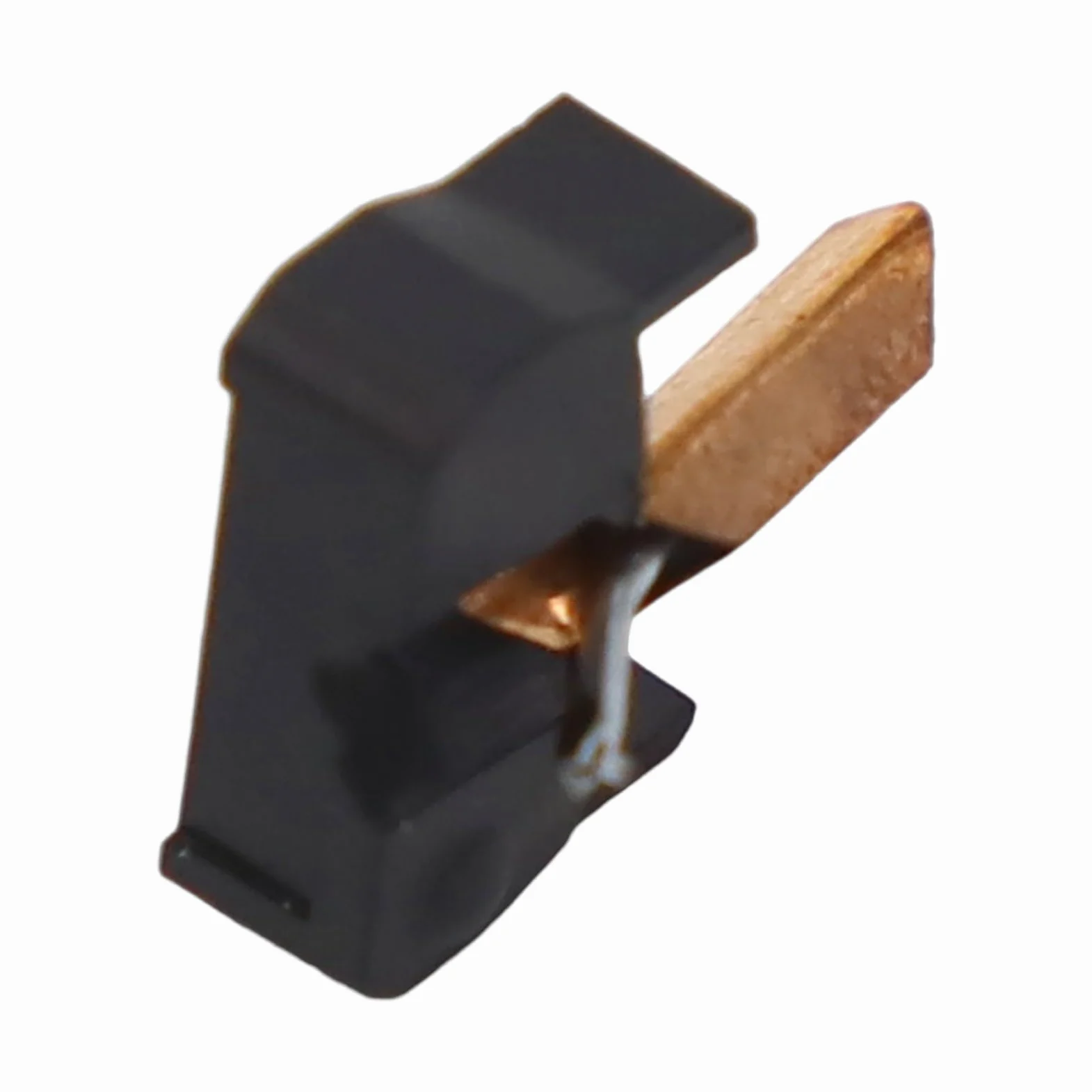 Puntina ellittica diamantata per SHURE M75ED/N75ED-2/M75-ED II, costruzione ABS, tracciamento audio migliorato, riproduzione del suono di precisione, ago di ricambio diretto per giradischi