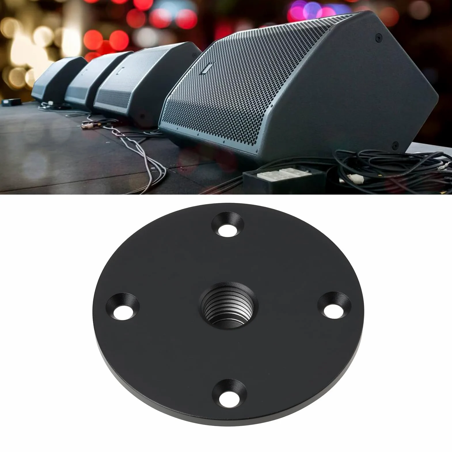 Flangia Di Montaggio Per Altoparlanti M20 Da 2 Pezzi 105x80mm Per Altoparlanti Da Palco