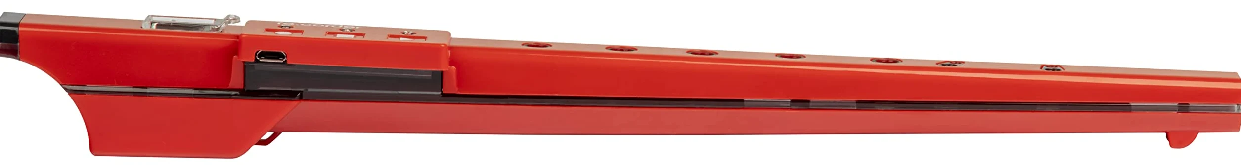 ARTinoise re.corder,flauto acustico digitale e controller MIDI wireless,App mobile 32 timbri,spartiti e esercizi su basi musicali,diteggiature personalizzabili,4 modalità di riproduzione (ROSSO)