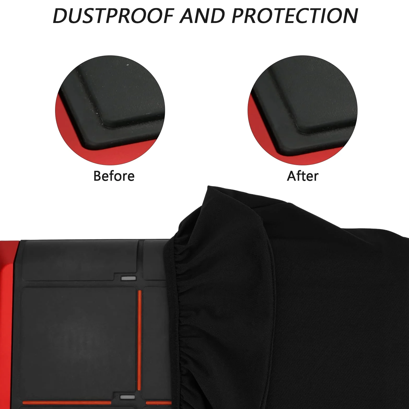 Musiin Copertura per drum pad elettrico progettata appositamente e compatibile con Roland SPD-SX pro SPD-SE Avatar PD705 Alesis SamplePad Pro protezione per l'uso quotidiano Protezione per drum pad