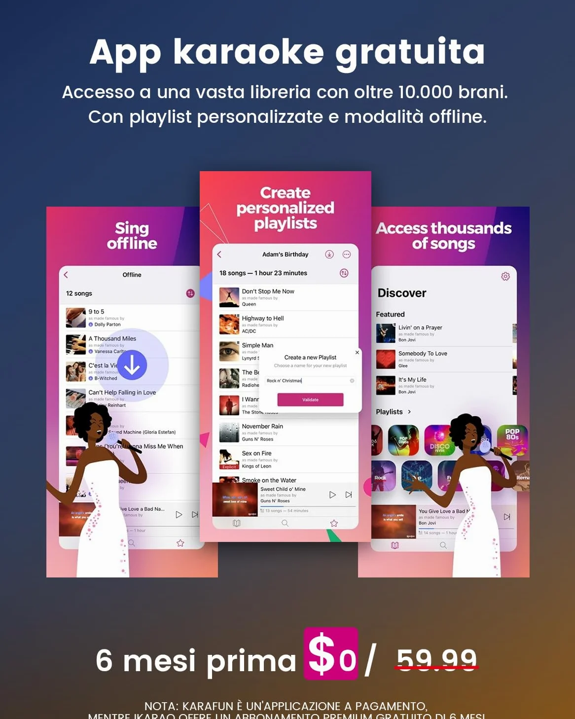 Macchina per karaoke per adulti con display testi, schermo 13,3 pollici, karaoke tutto in uno 2 microfoni wireless (nascosto autocarica), altoparlante