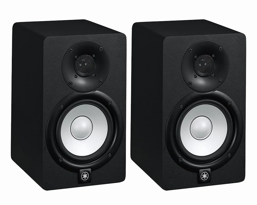 Yamaha HS5 MP (Matched Pair) - Coppia Monitor Diffusori Casse Attive Professionali da Studio a due vie da 70w di picco, Nero