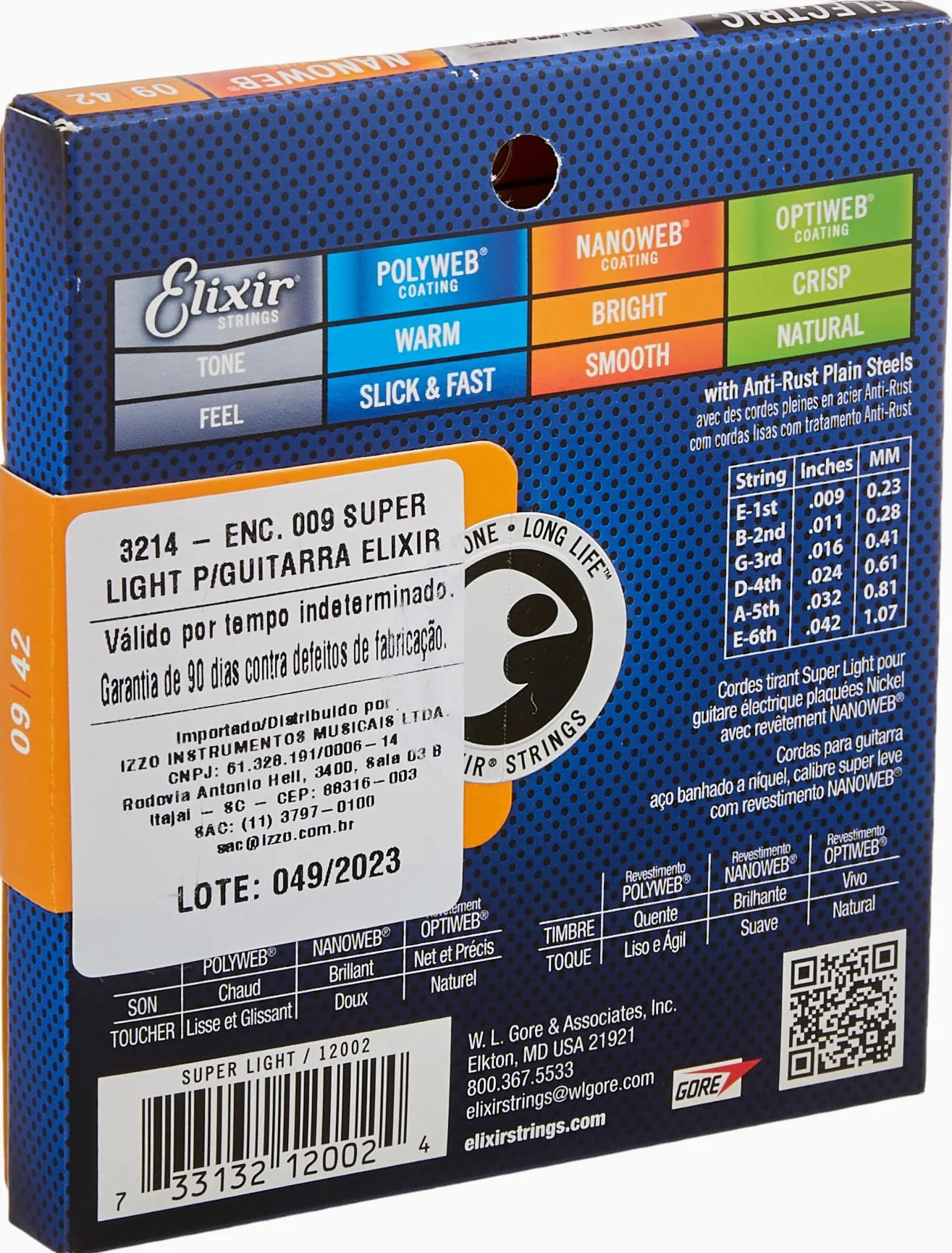ELEC NANO SUPER LITE PLT ACCIAIO