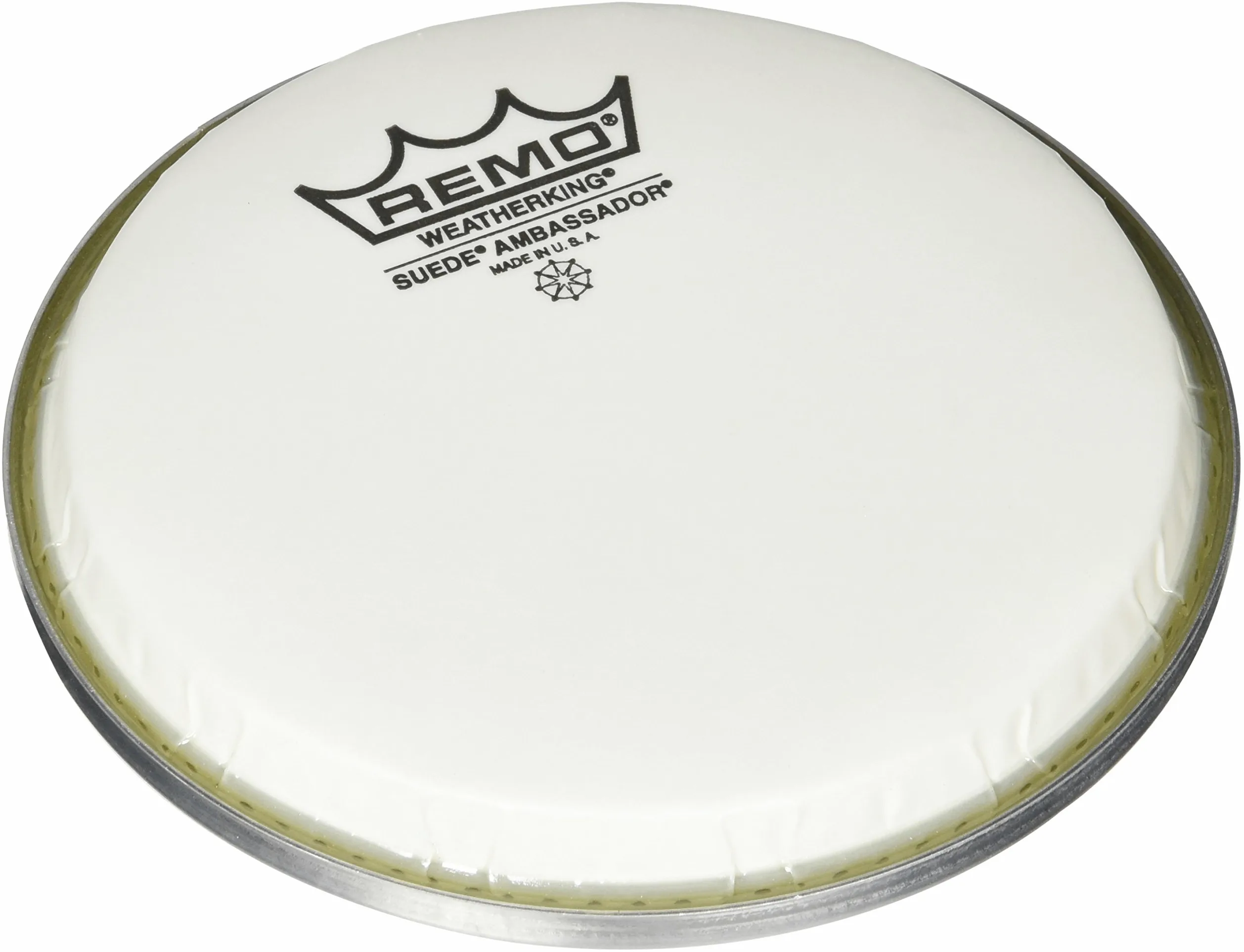 Remo BA080600 15,2 cm Ambassador drum Head, pelle scamosciata
