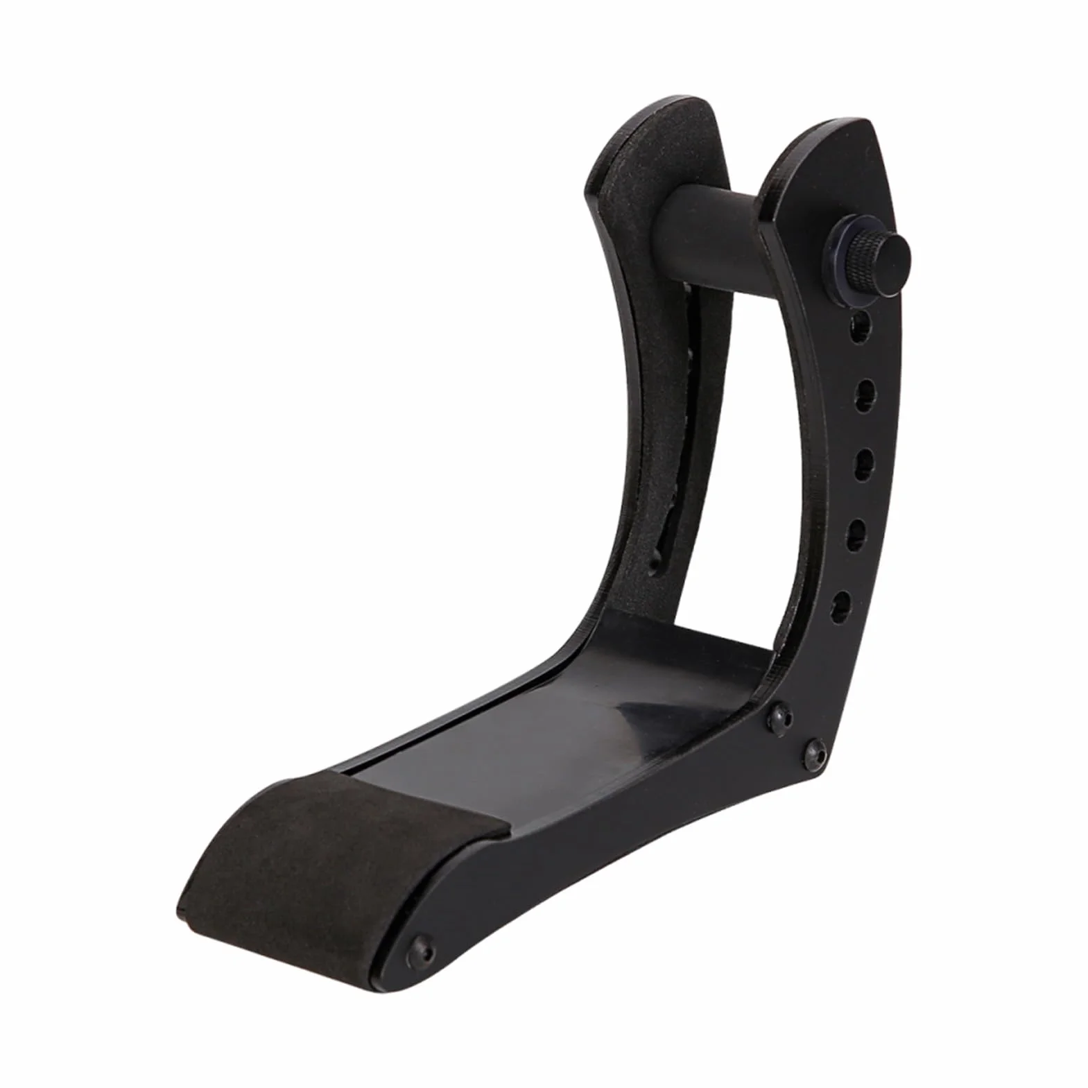 Supporto per Chitarra, Supporto Regolabile in Altezza a 6 Posizioni Universale per Chitarre Elettriche di Spessore 35-55 Mm, da Viaggio in Acrilico Piccolo Singolo, Ideale per per Chitarra