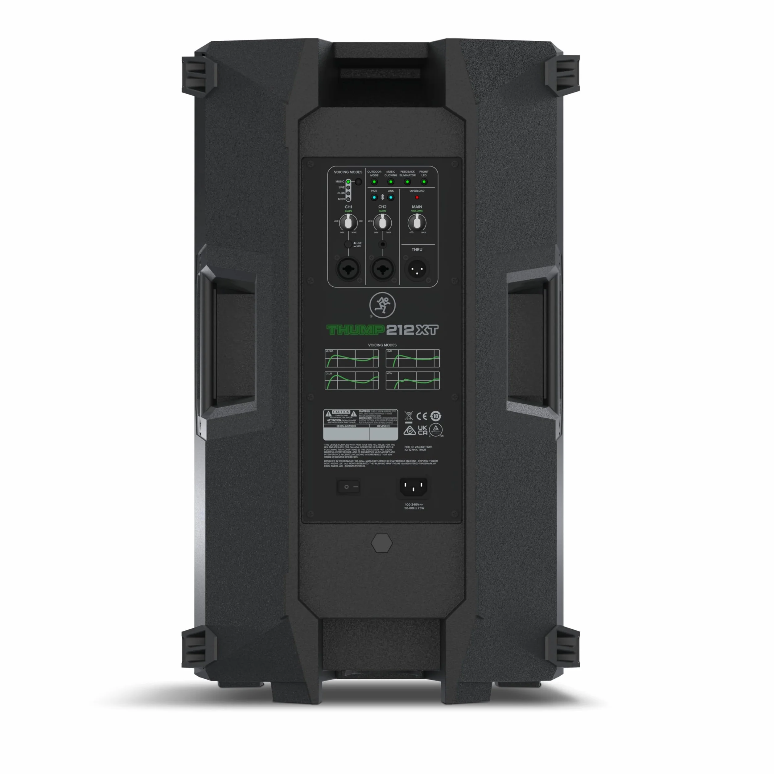 MACKIE Thump212Xt Altoparlante Attivo Potenziato 12" 1400W