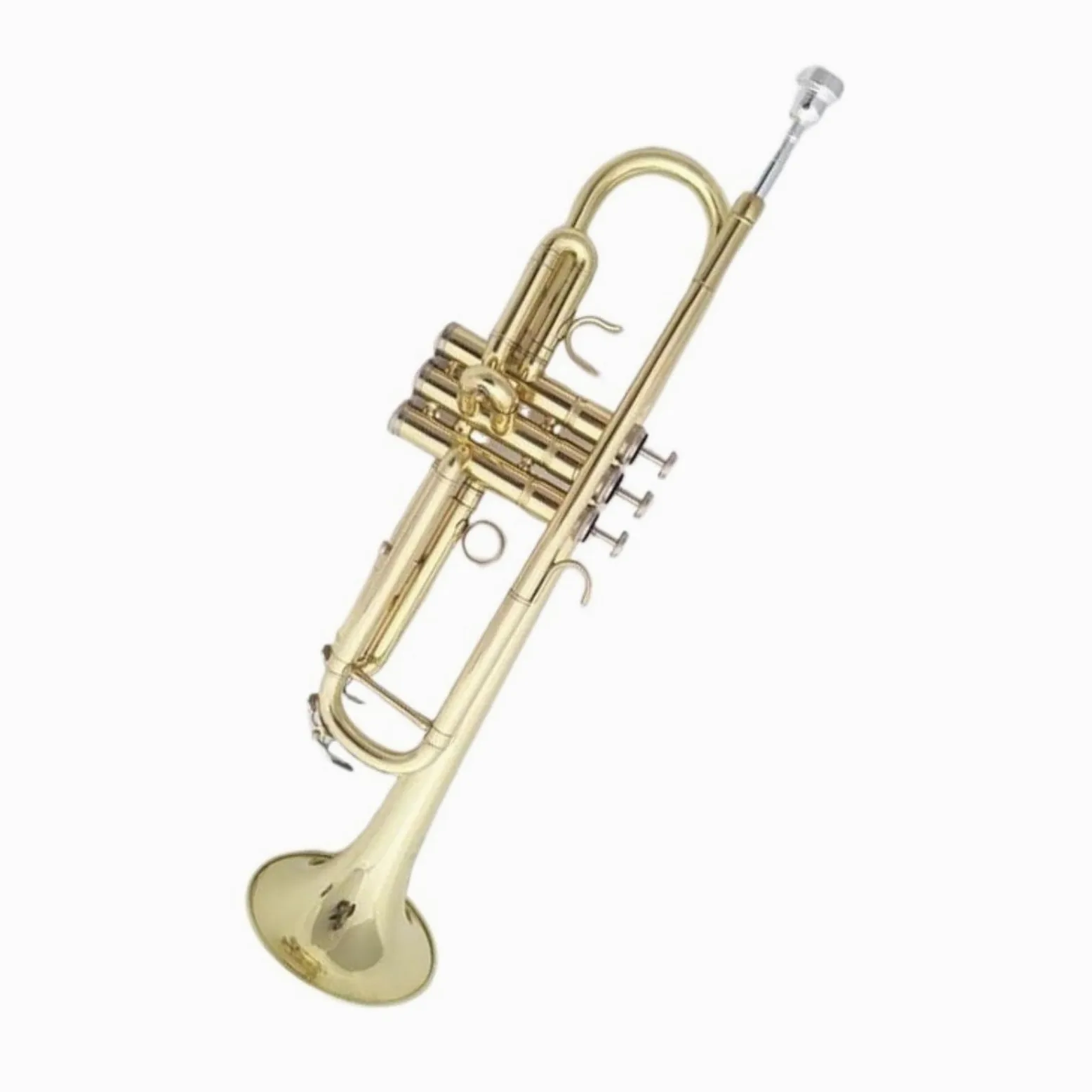 Tromba Sib Professionale Per Principianti Con Finitura Oro Elettroforetica Ensemble Di Trombe Standard