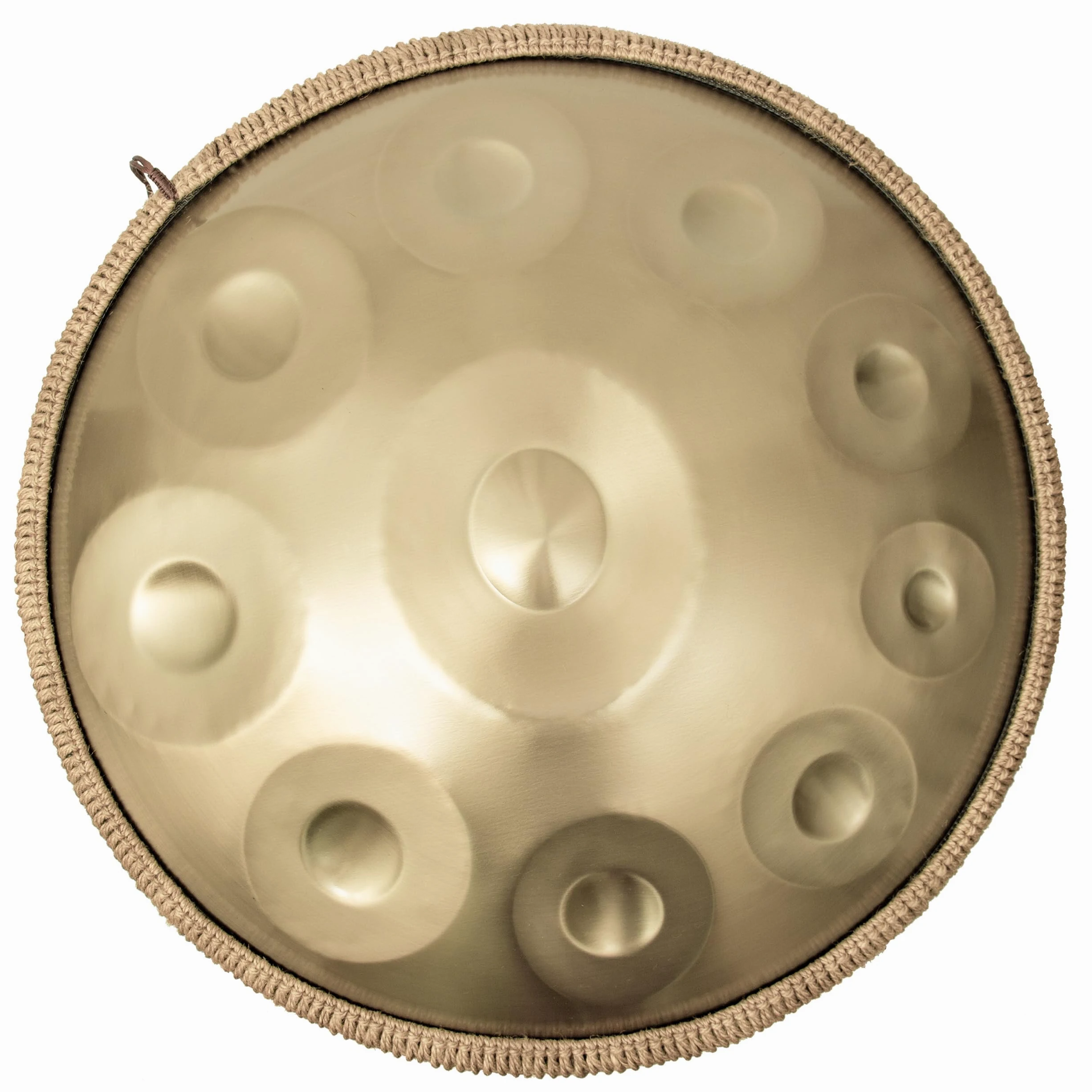 ANTETOK Tamburo armonico in D Minor 440hz 10 note 55,9 cm in acciaio con morbida borsa a mano, percussioni armoniche per la guarigione del suono, meditazione personale, yoga