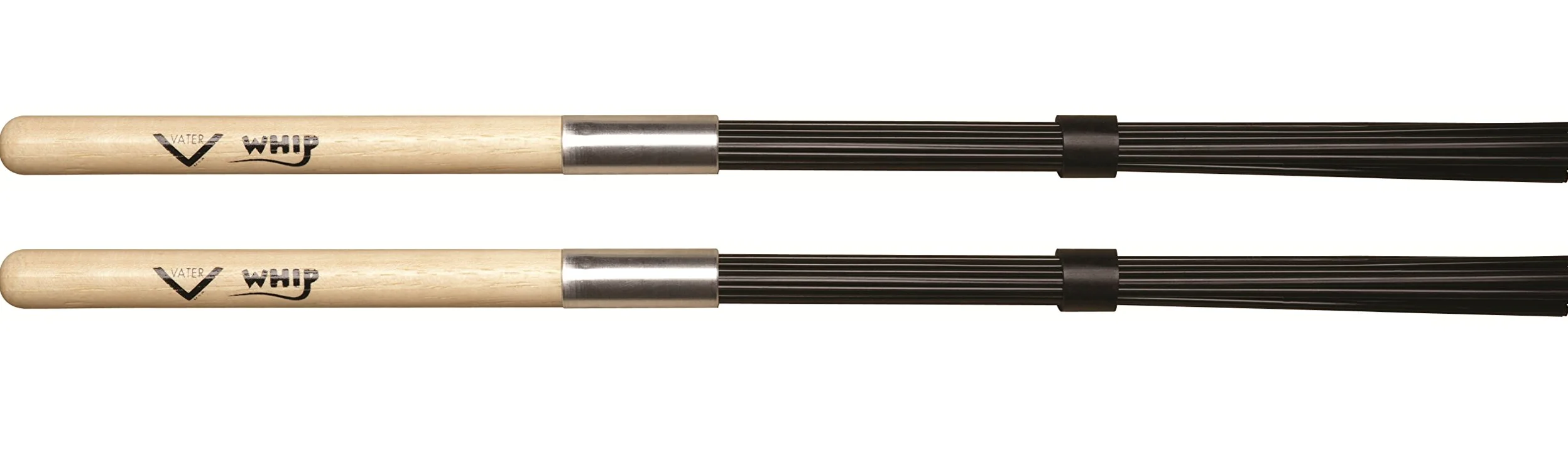 Bacchette di Vater VWHWP - Bastoncini Speciali - Manico in legno Whip- Poly strands