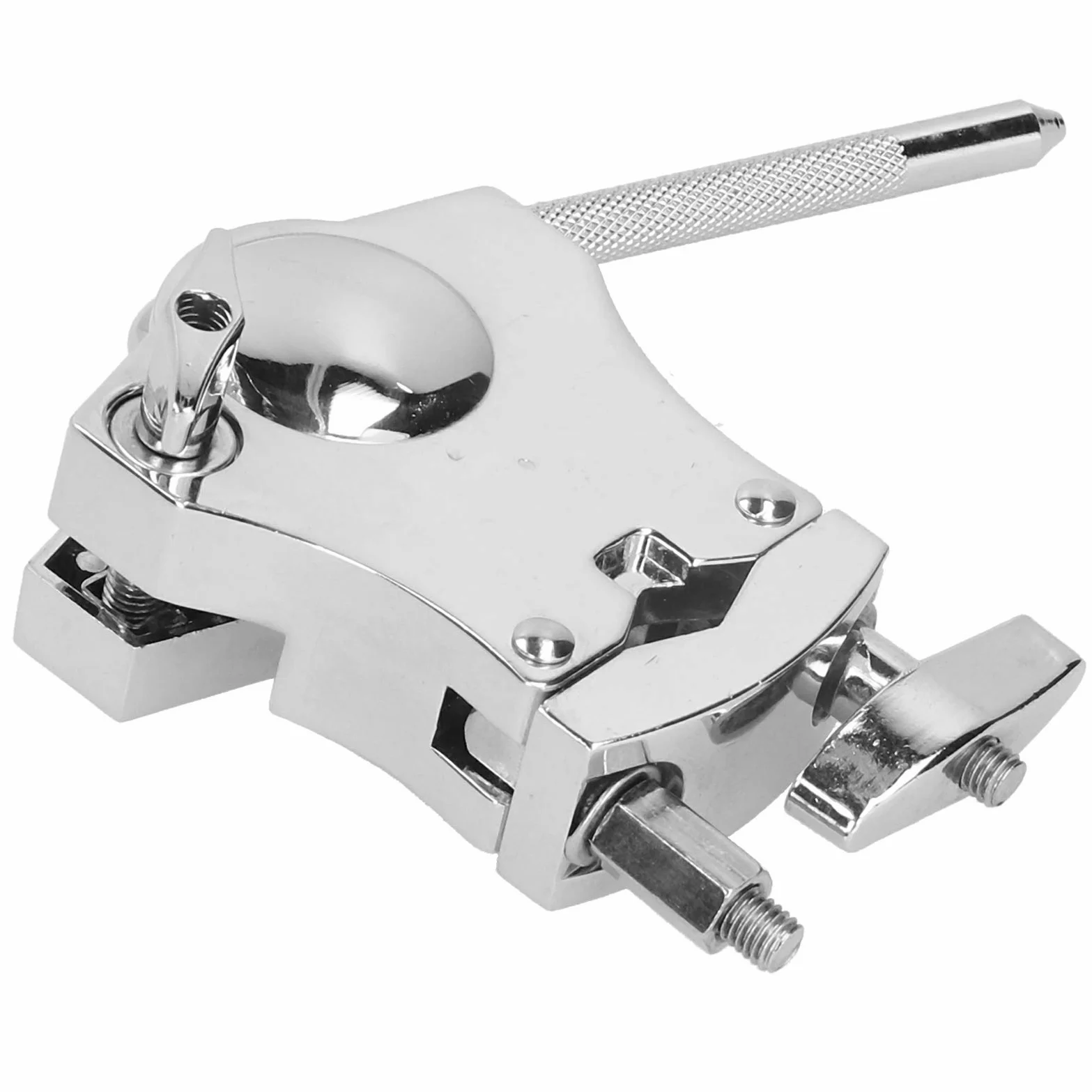 Supporto a Morsetto Regolabile, Resistente Supporto per Rack per Batteria Tom in Lega di Zinco, con Squisita Fattura per Batteria Sonora