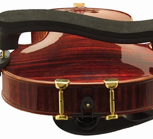 EVEREST EZ-4A - Spalliera per violino 4/4, regolabile fino a 3/4