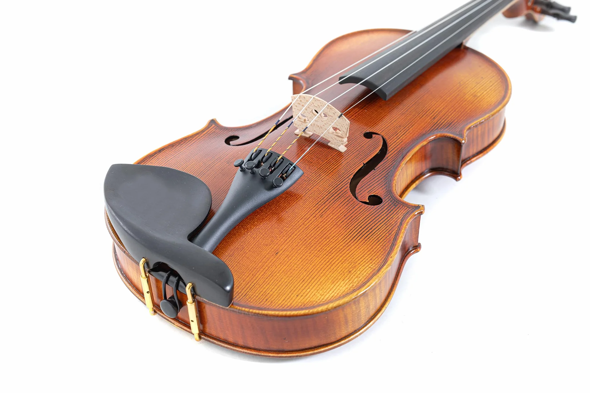 GEWA, set di violini serie Maestro 2 VL 4, 1/2 pronto per l'uso incl. custodia, arco Massaranduba e corde Larsen Aurora