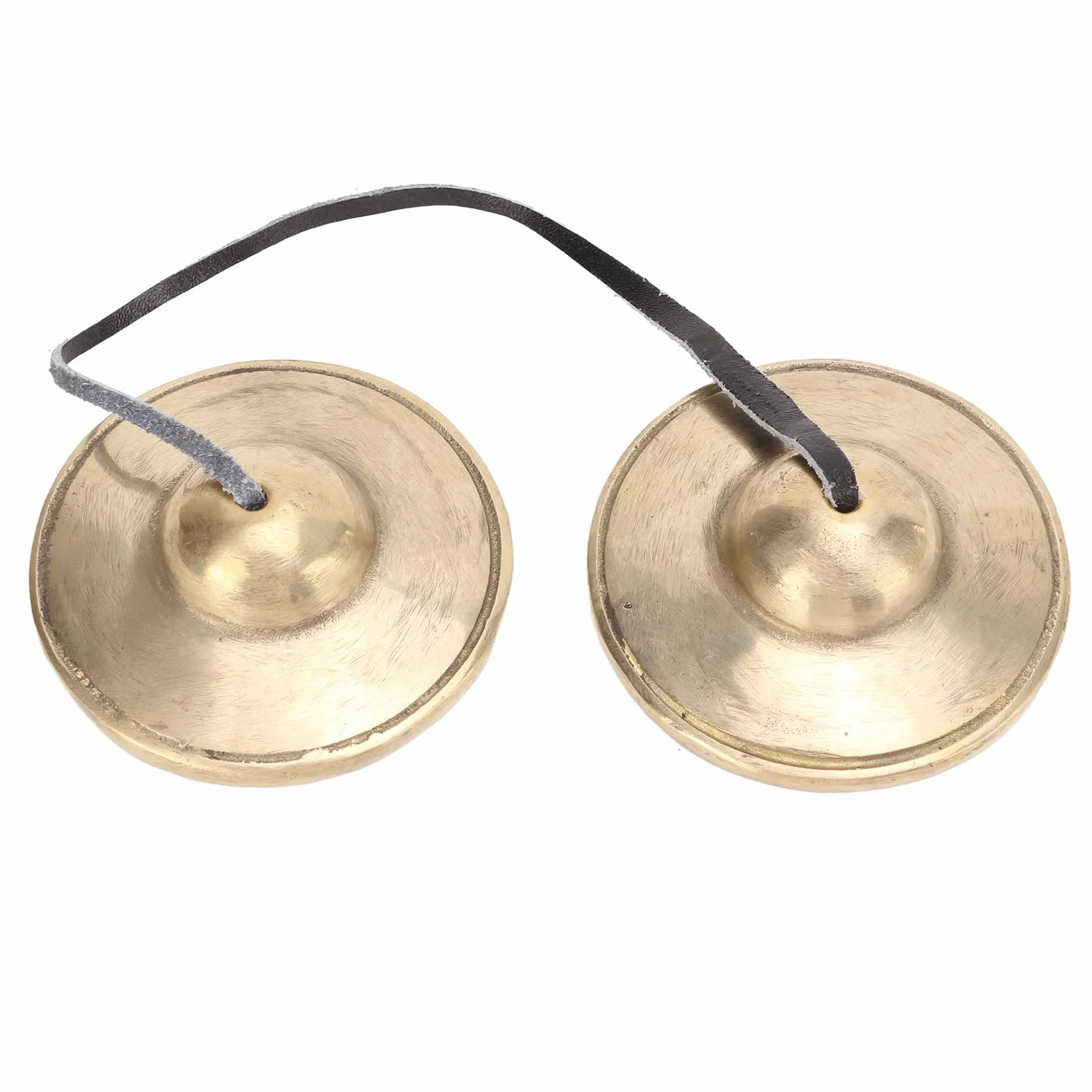 Cimbali Tibetani Tingsha Campane da Meditazione, 2.7in in Ottone Forte Penetrazione del Suono Campane Tingsha Cymbals, Leggero Portatile Tingsha Cimbali Campane Om Mane Padme Hum