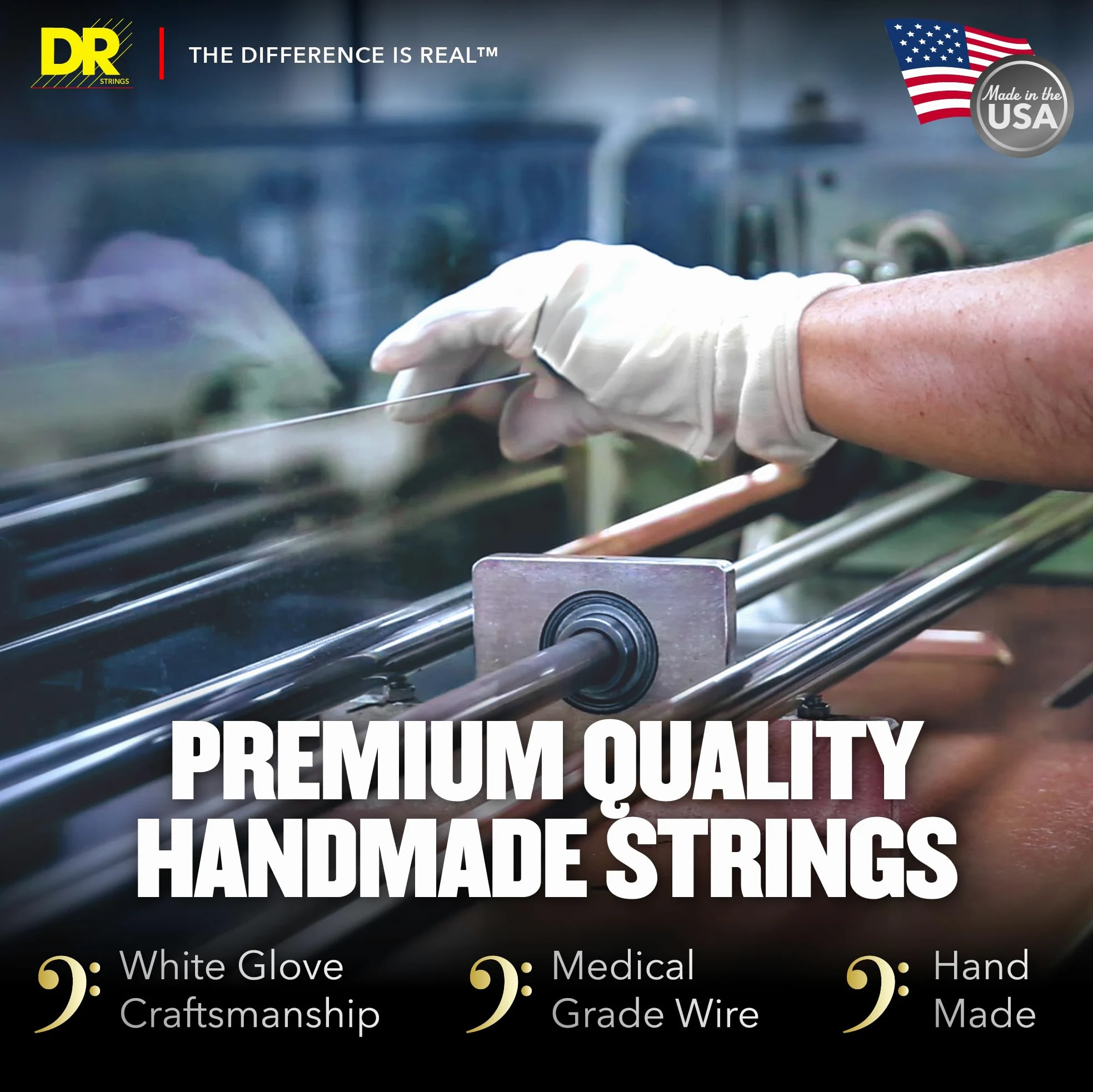 DR Strings PHR-10 Pure Blues - Corde per chitarra elettrica, 10-46, confezione da 3