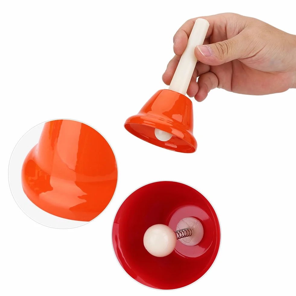 Set di 8 campane diatoniche in metallo, per decorazione di nozze, orchestra per bambini, educazione musicale, musica per feste